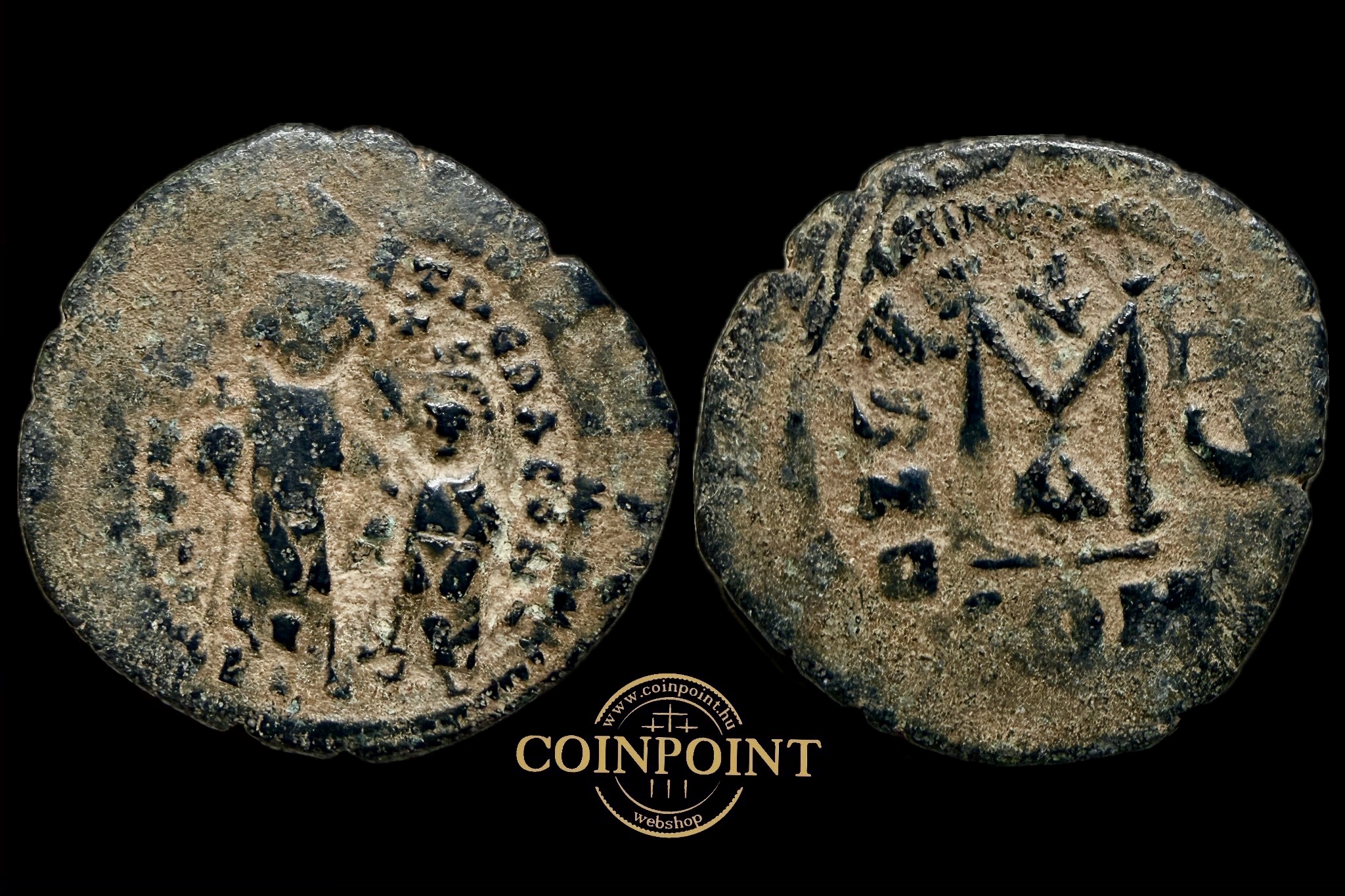 Heraclius és Heraclius Constanine (i.sz.610-641) AE Follis