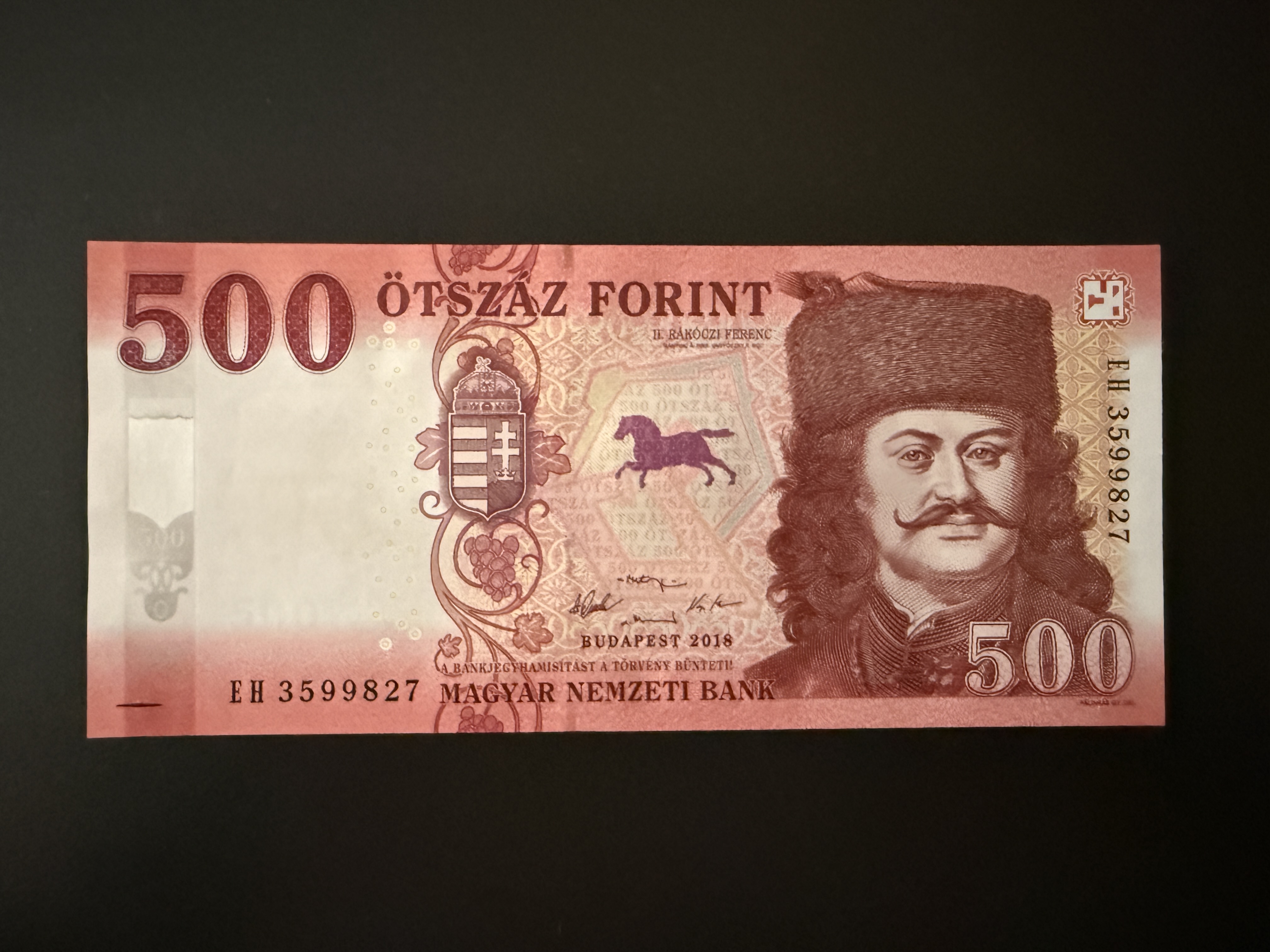 500 Forint UNC 2018 EH Adamo F60.7