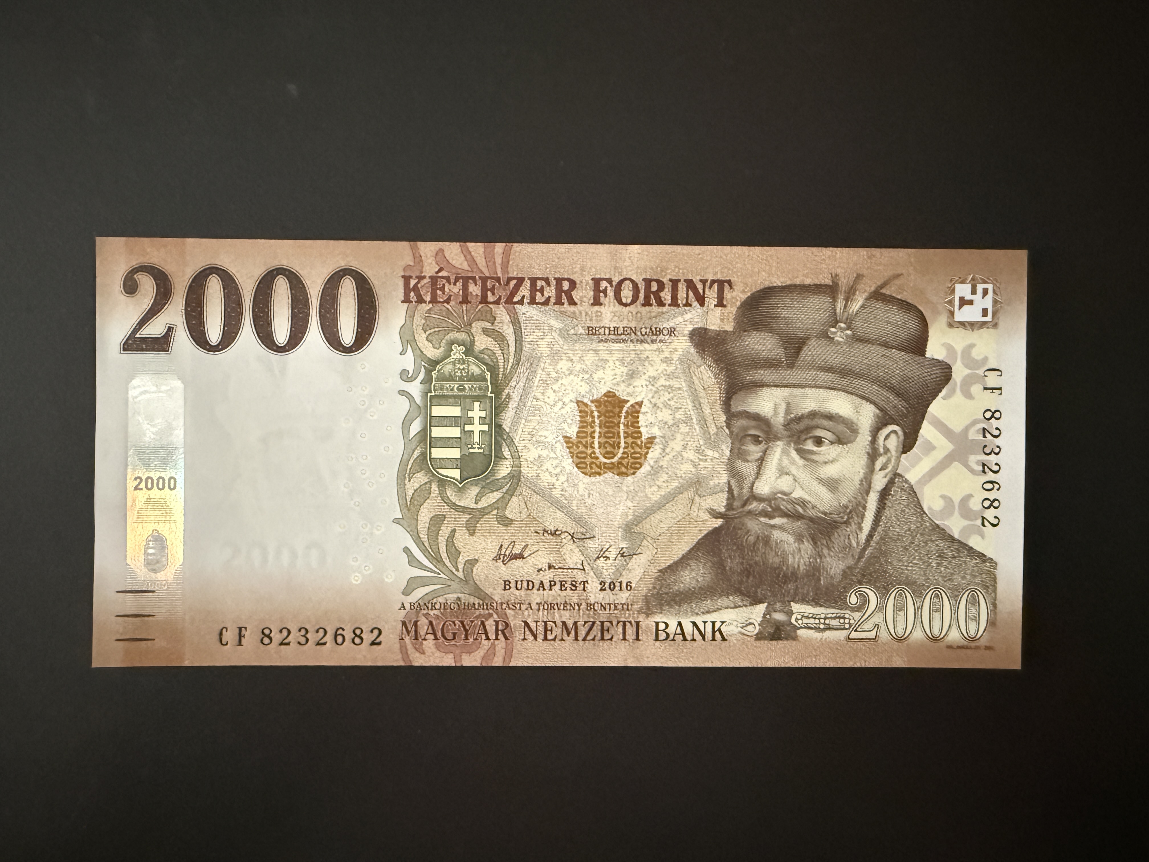 2000 Forint UNC 2016 CF Adamo F62.5