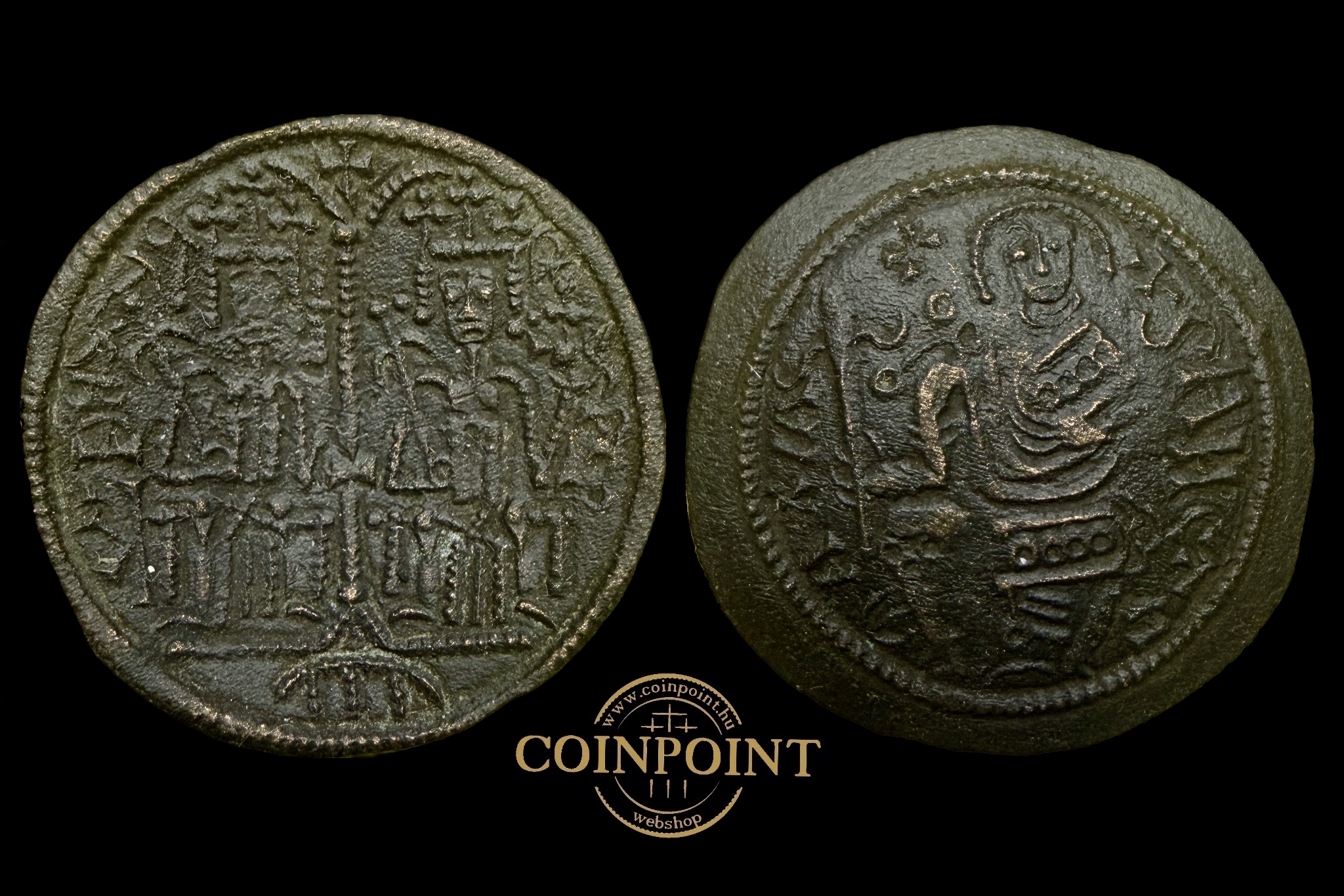 III.Béla tálkapénz ÉH-114 (1172-1196)