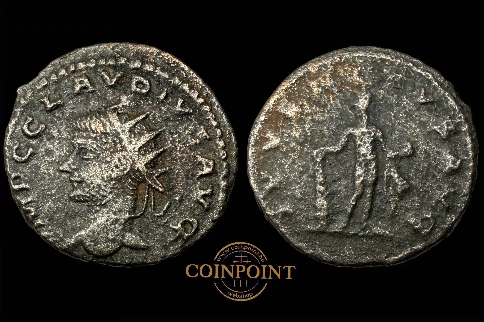 II.Claudius Gothicus (i.sz.268-270)Antiókia Antoninian RIC 213