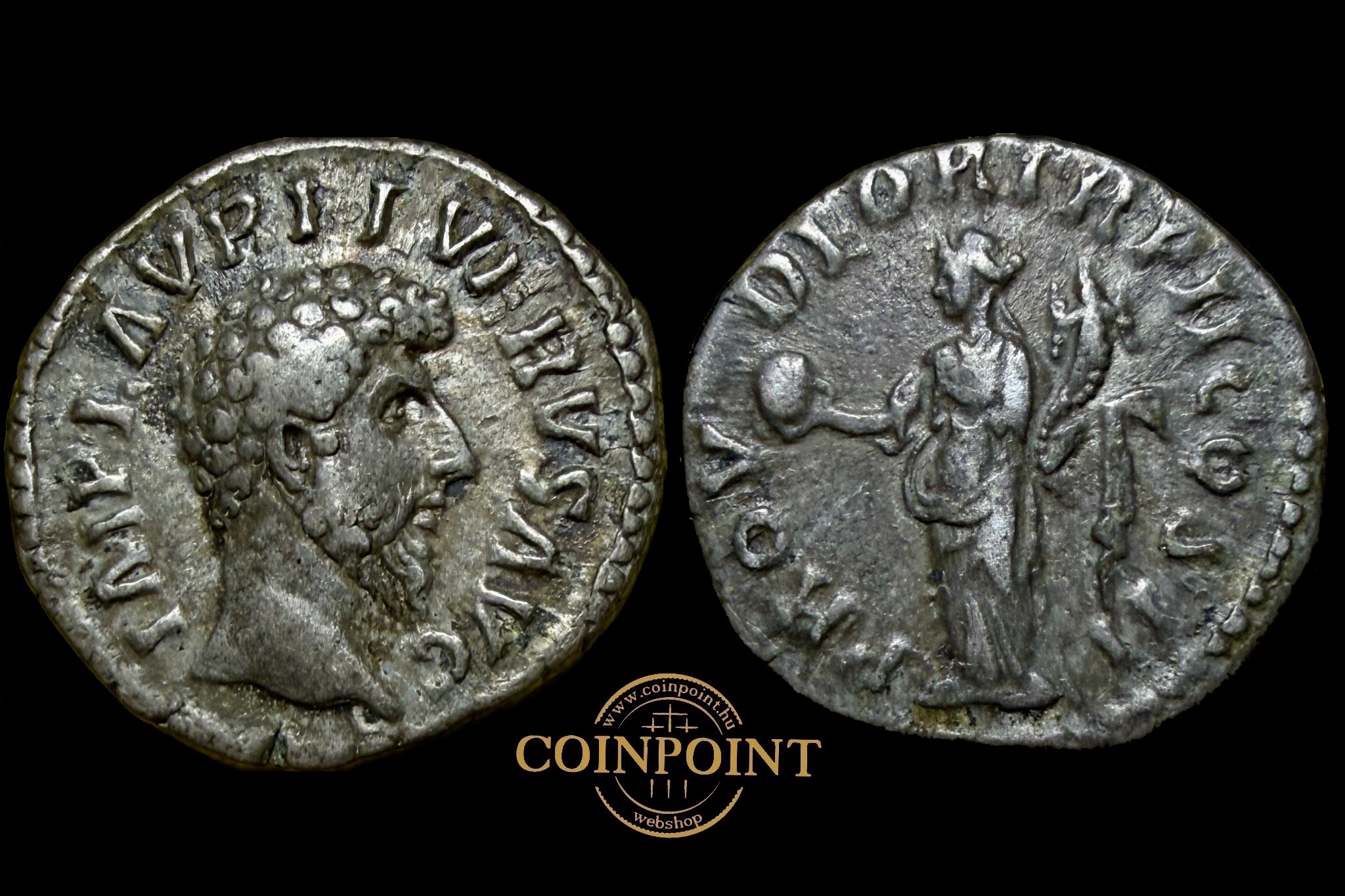 Lucius Verus dénár (161-169)Róma RIC III 482