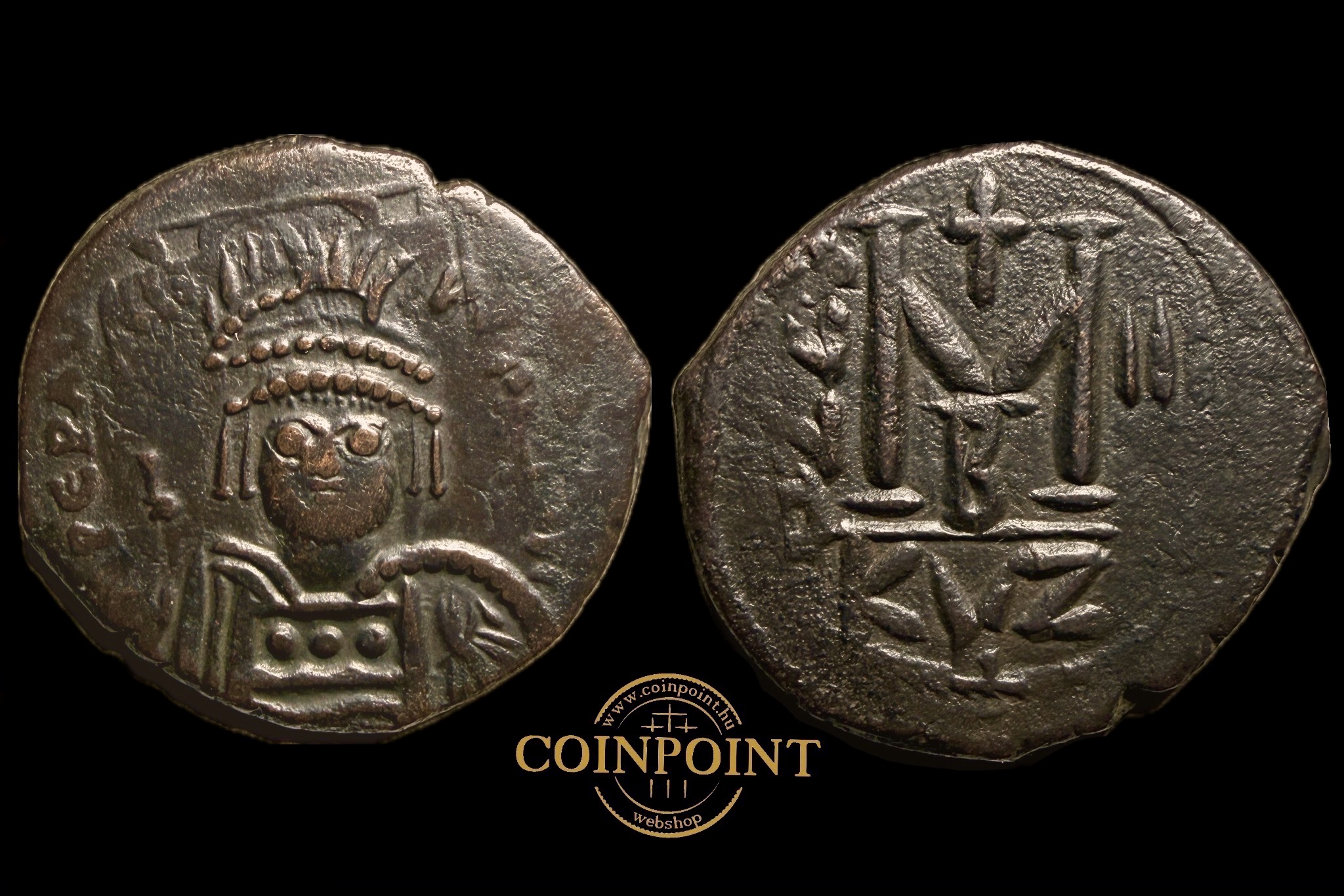 Heraclius Follis (610-641) Cyzius R! Sear 839