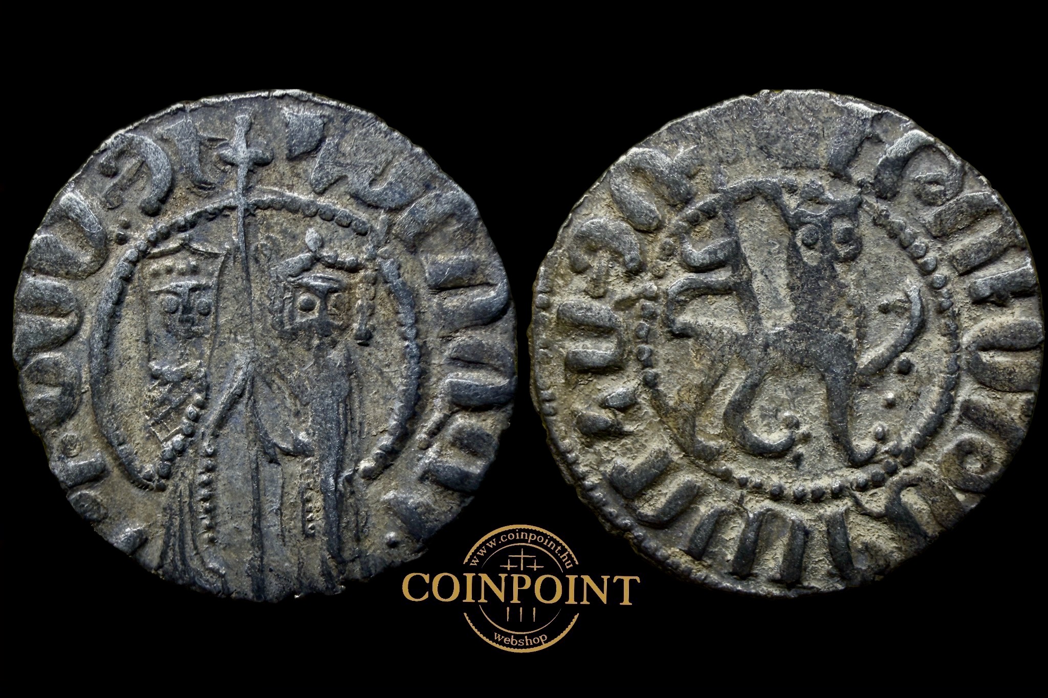 Armenia Cilician I. Hetoum és Zabel Tram (i.sz.1226-1270) Bed.1018