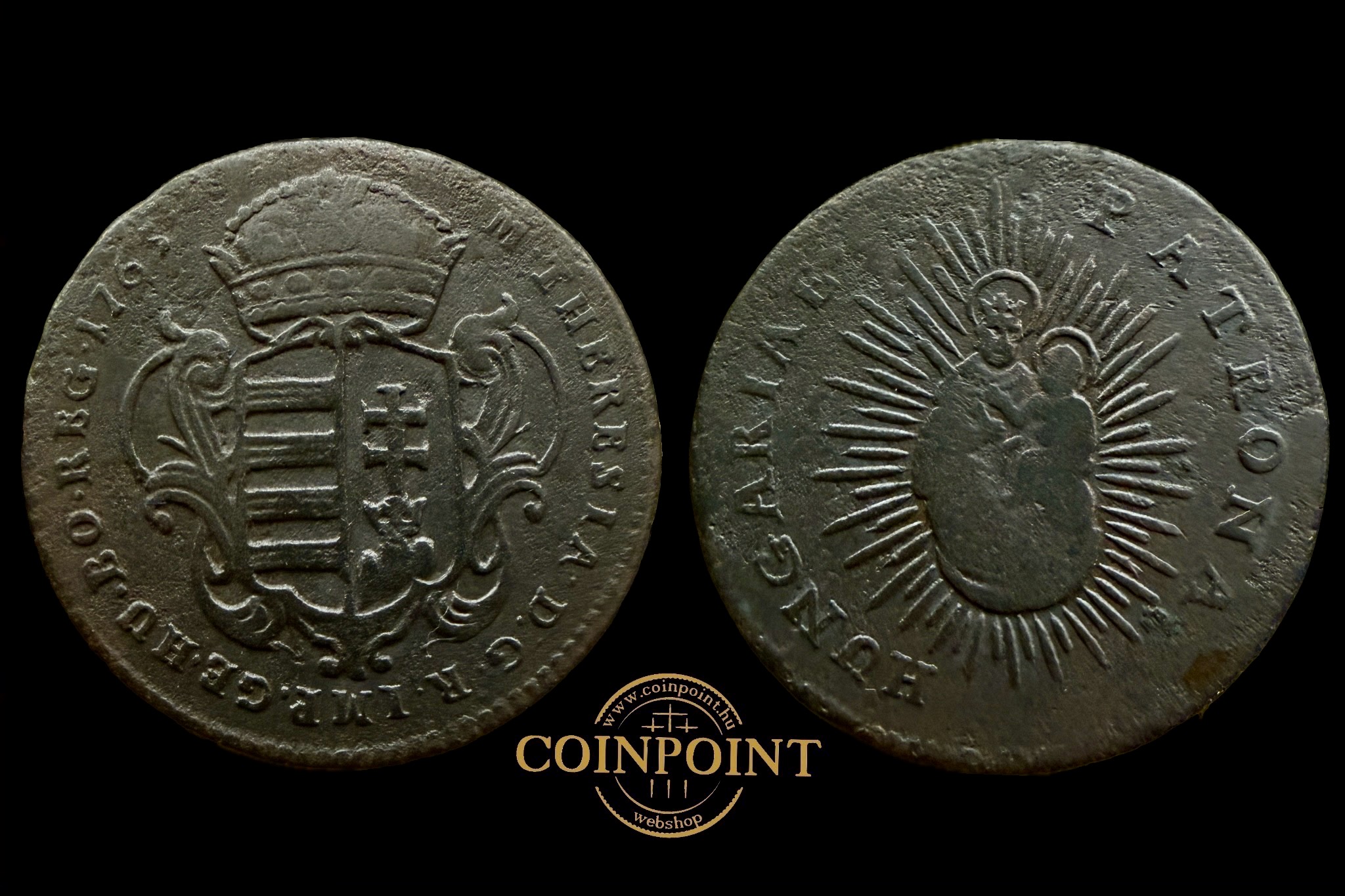 Maria Terézia dénár (1765) Éh-1278