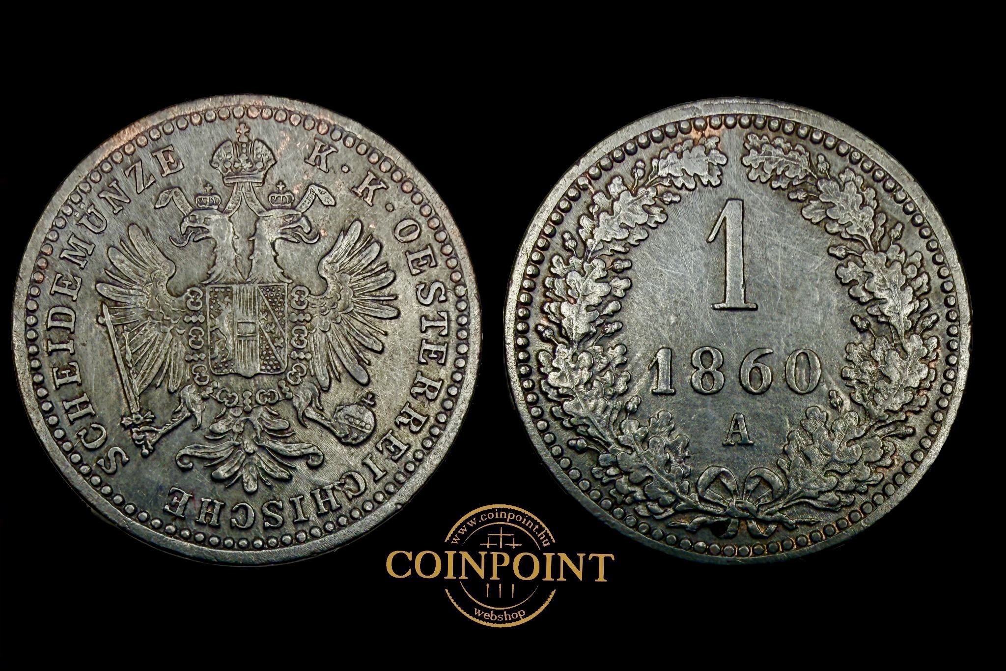 Ferenc József 1 Krajcár (1860)A KM2186