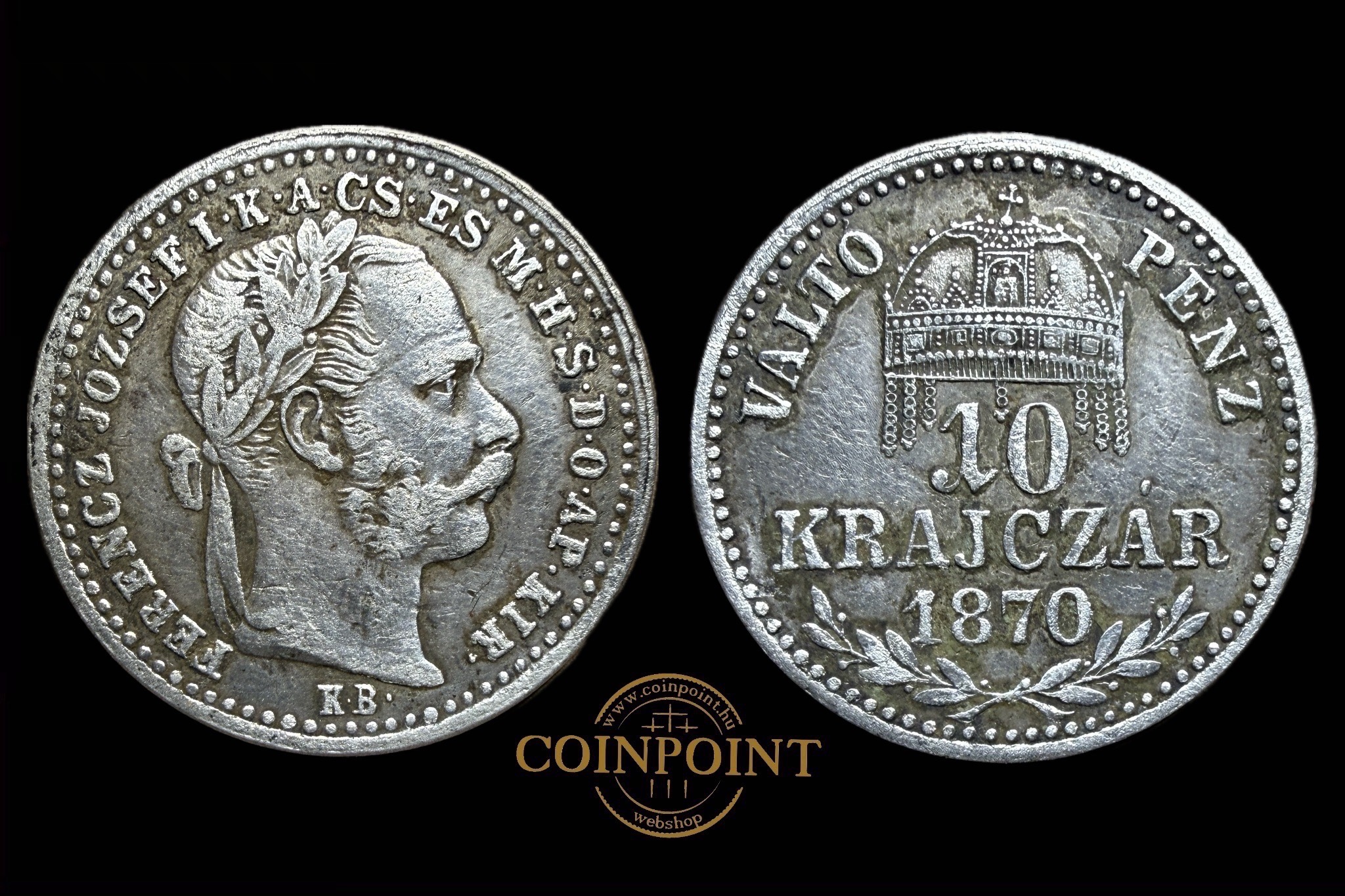 Ferenc József 10 krajcár (1870) 