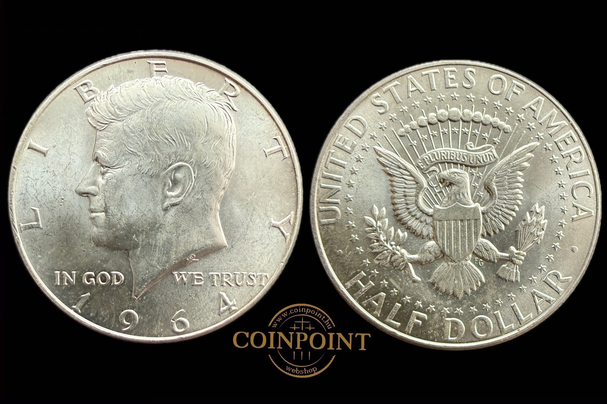 USA Kennedy Half dollar (1964) KM202
