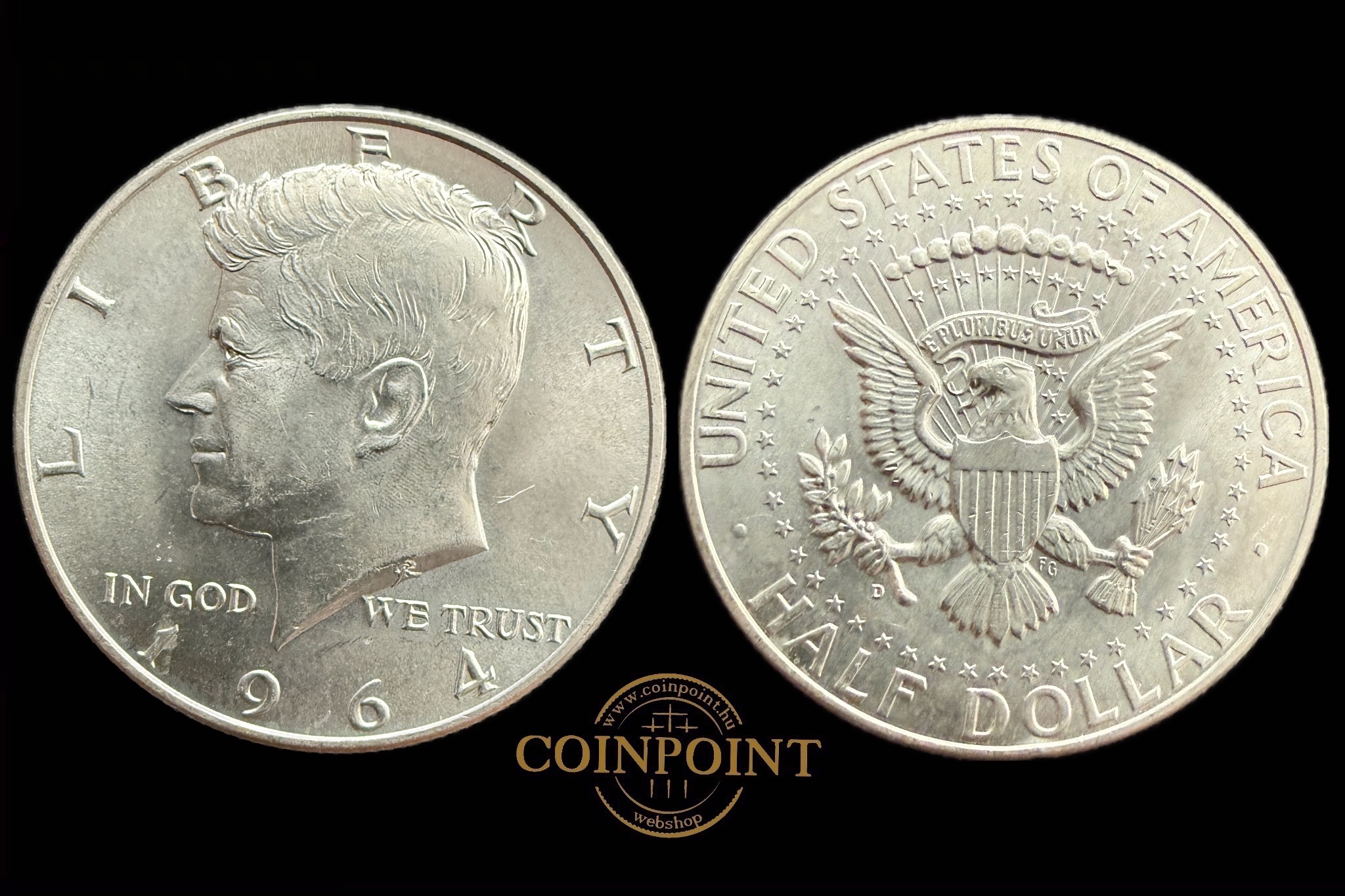 USA Kennedy Half dollar (1964) KM202