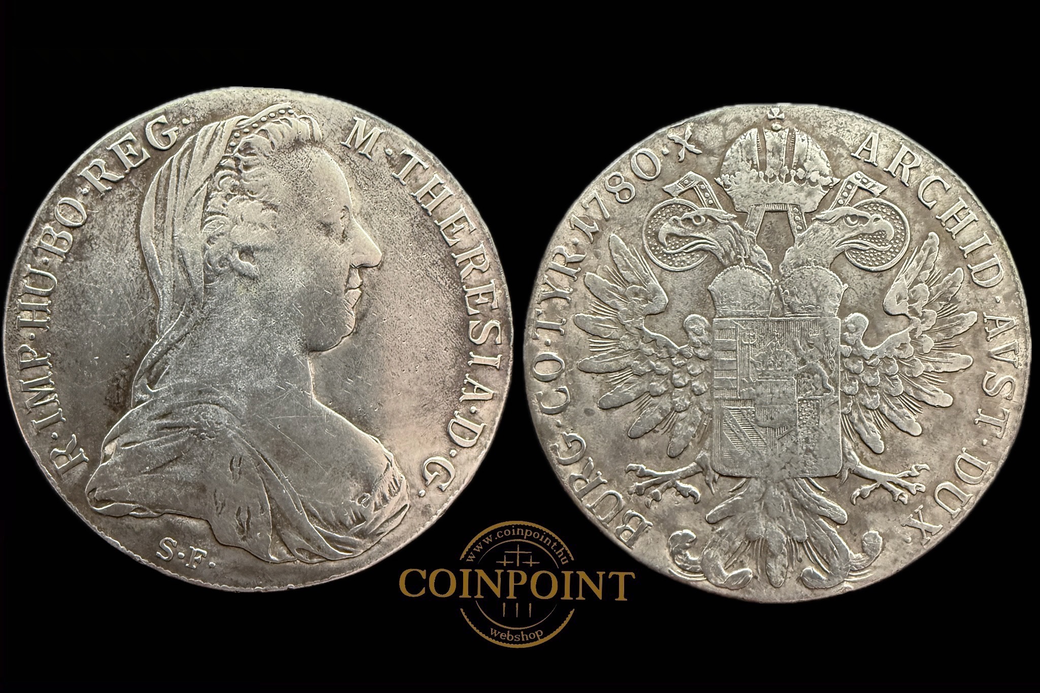 Mária Terézia (1780) SF Tallér Dav1151