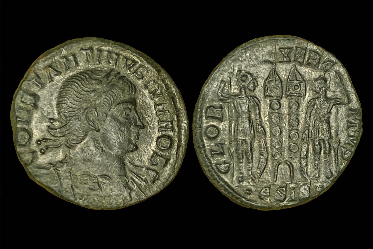 II.Constantine (i.sz.330-335) RIC VII Siscia RR!