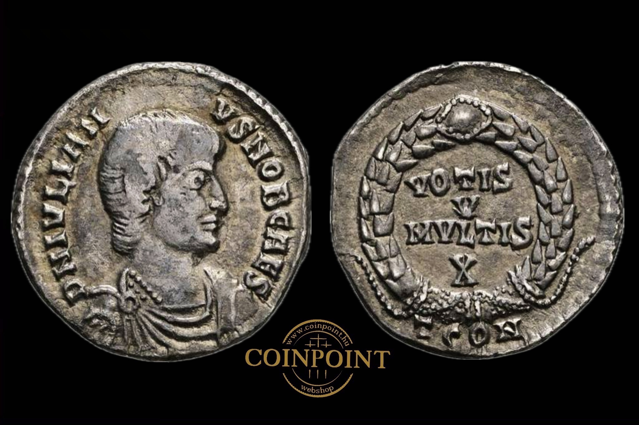 II.Julianus (i.sz.360-363) Siliqua RIC 264