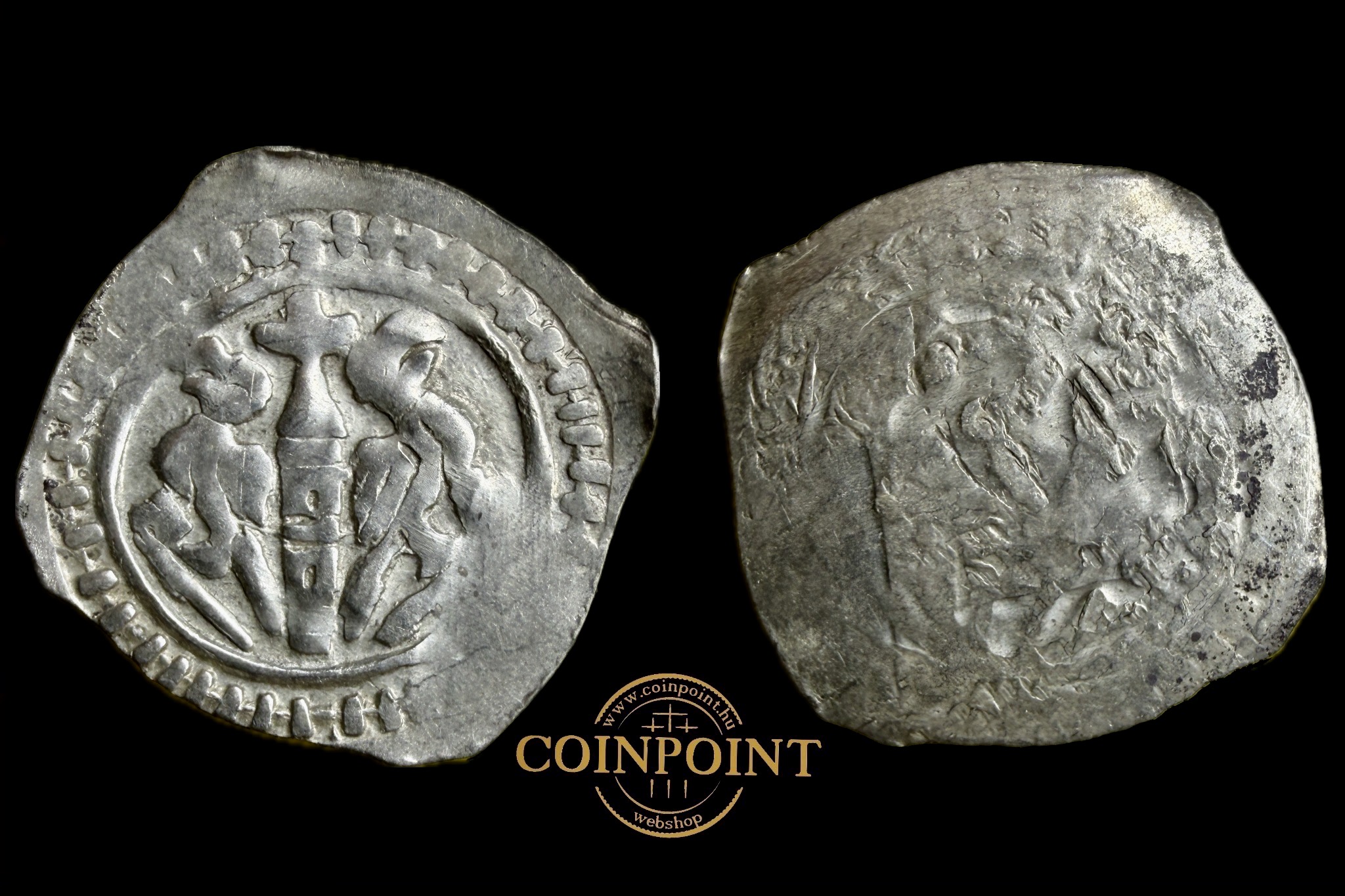 I.Albrecht Dénár (1298-1308) Gratz CNA D-53 R!