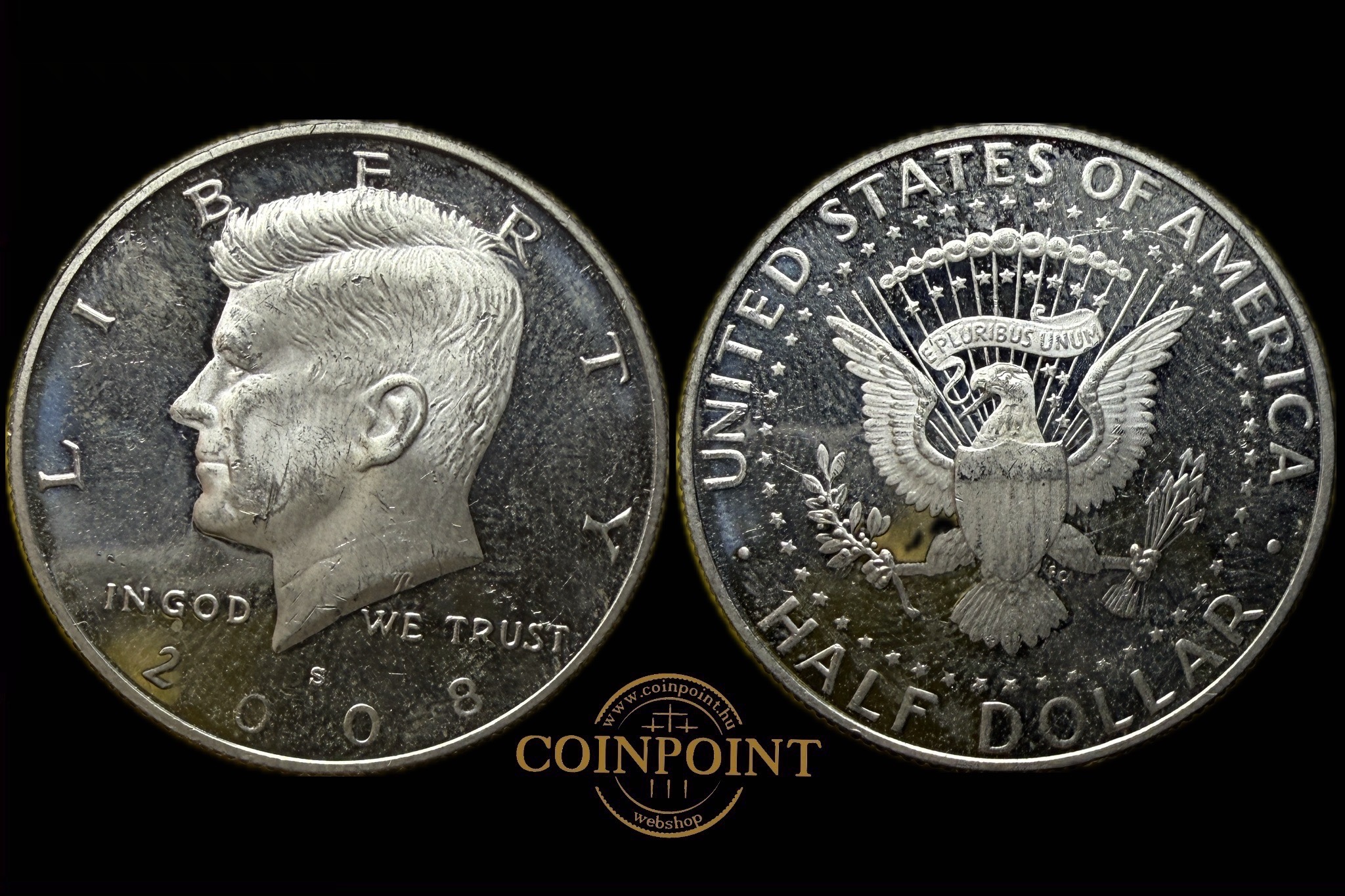 USA Kennedy Half dollar (2008) S PP ezüst 900’