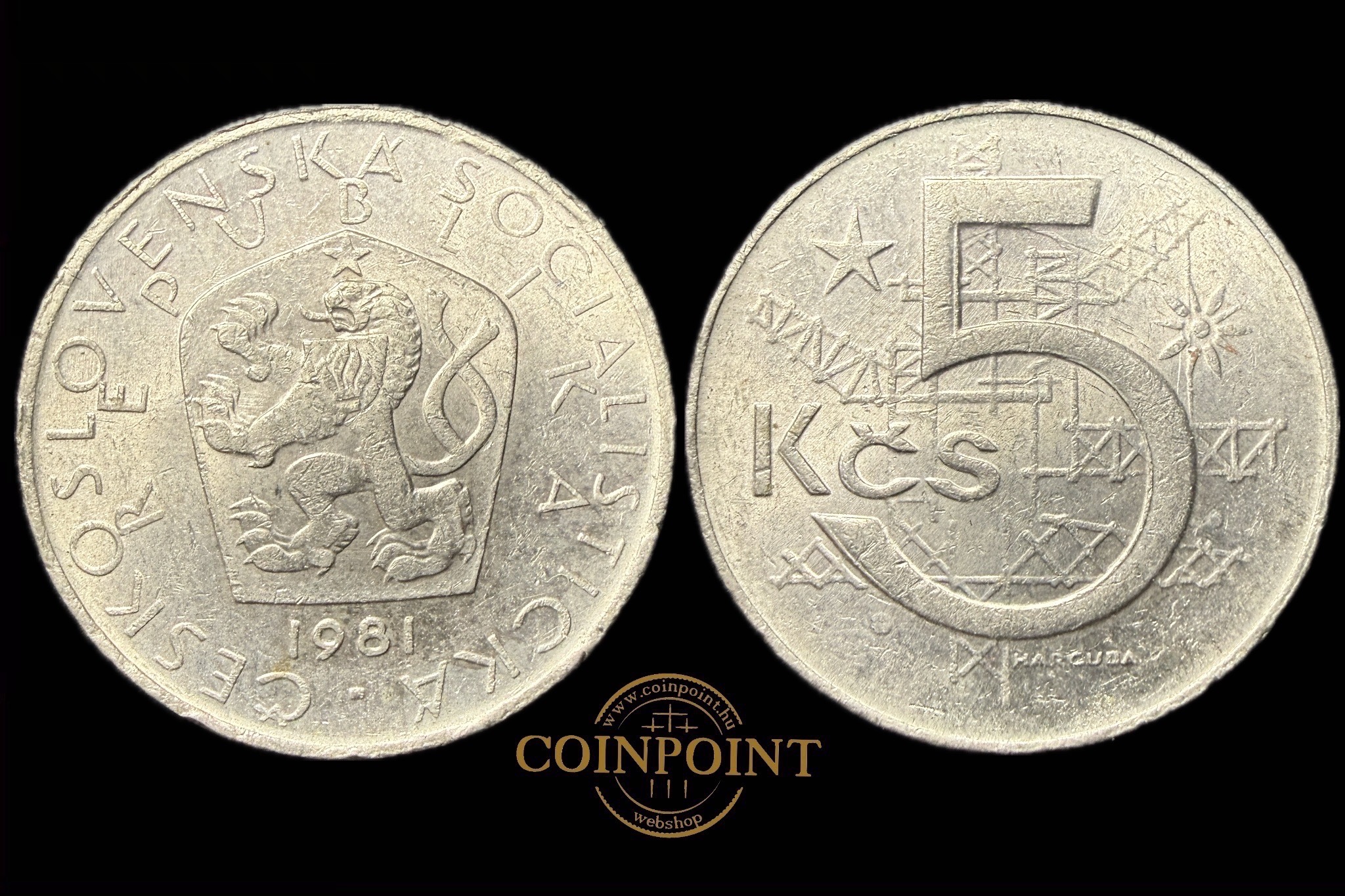 Cseszlovák 5 Korona 1981
