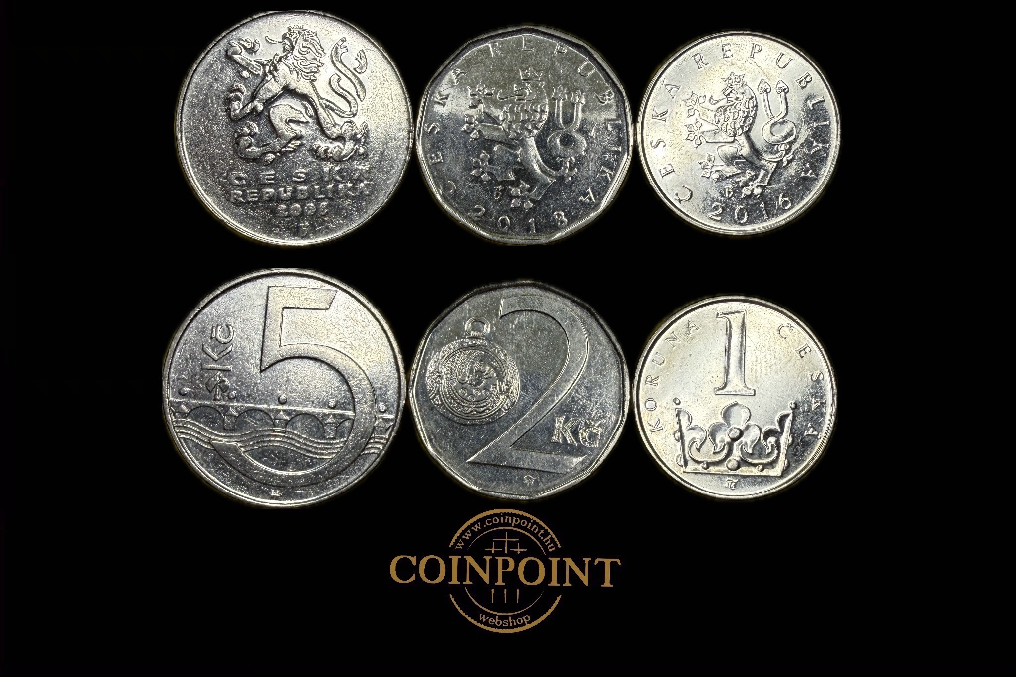 Cseh Lot Korona 3db (2008,16,18)