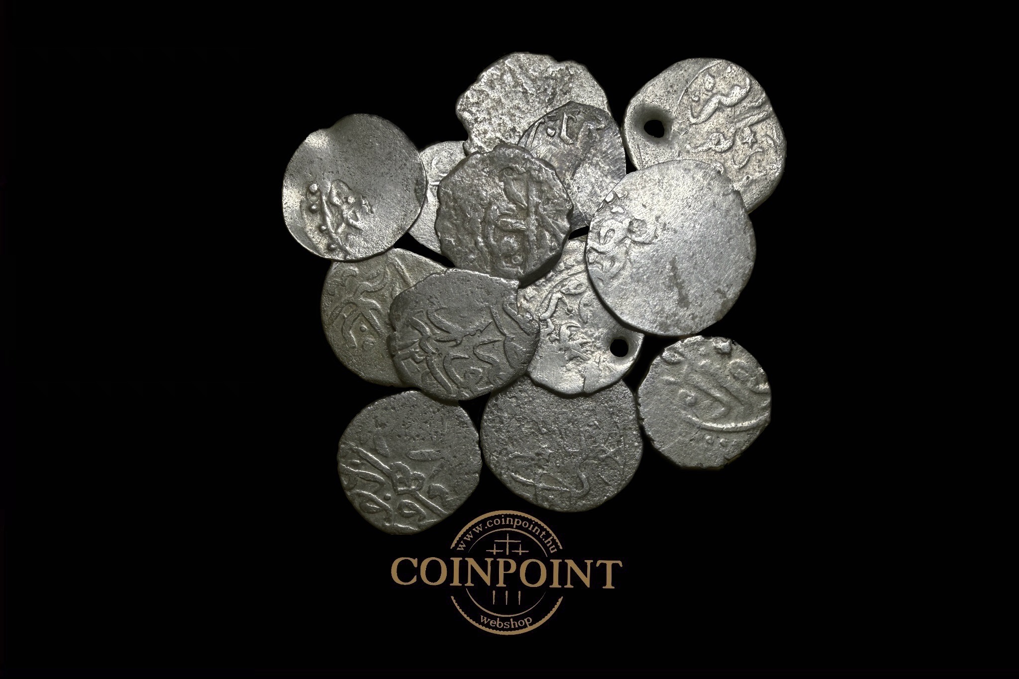 Oszmán akcse Lot (Szulejmán, Bayazid,stb) 14db