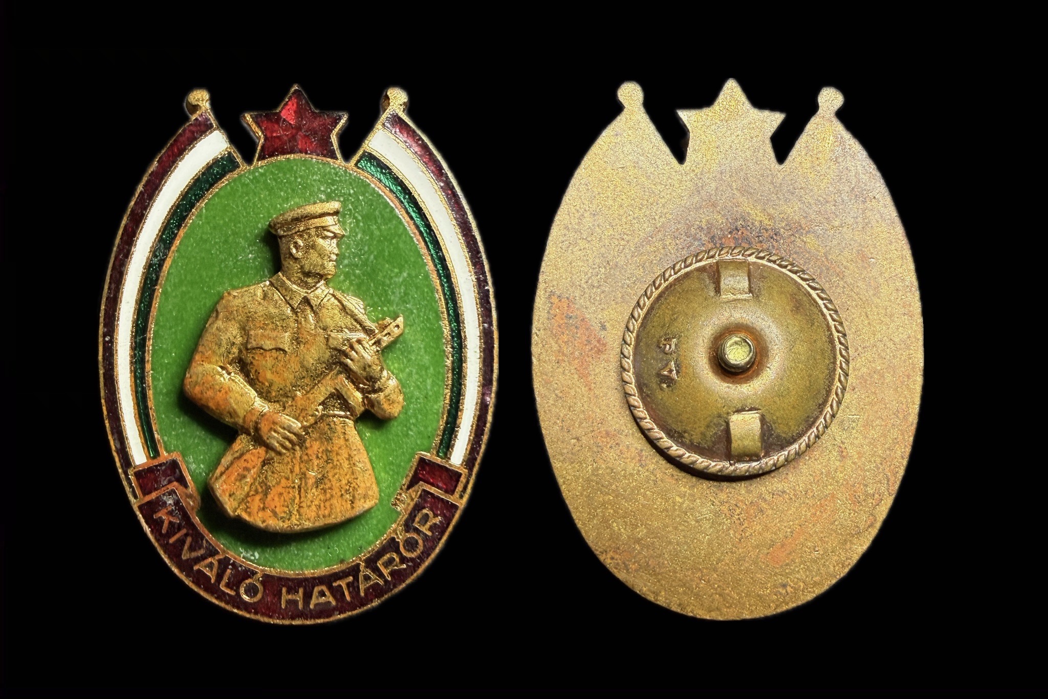 Kiváló Határőr jelvény