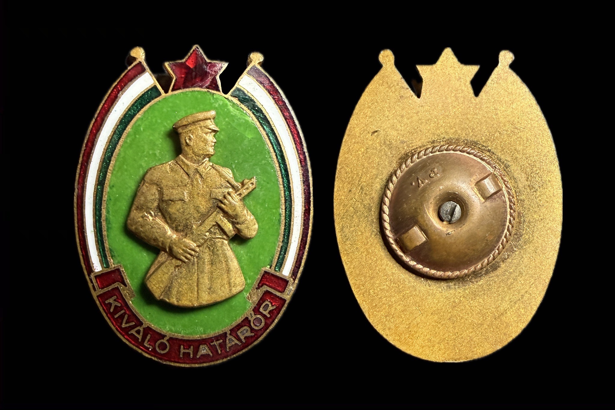 Kiváló Határőr jelvény