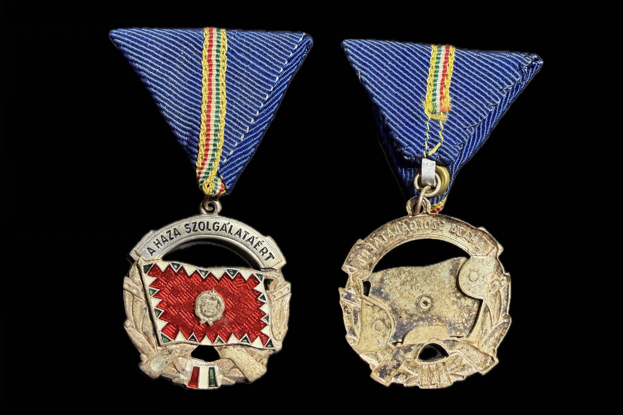 A Haza Szolgálatáért Emlékérem ezüst fokokozat