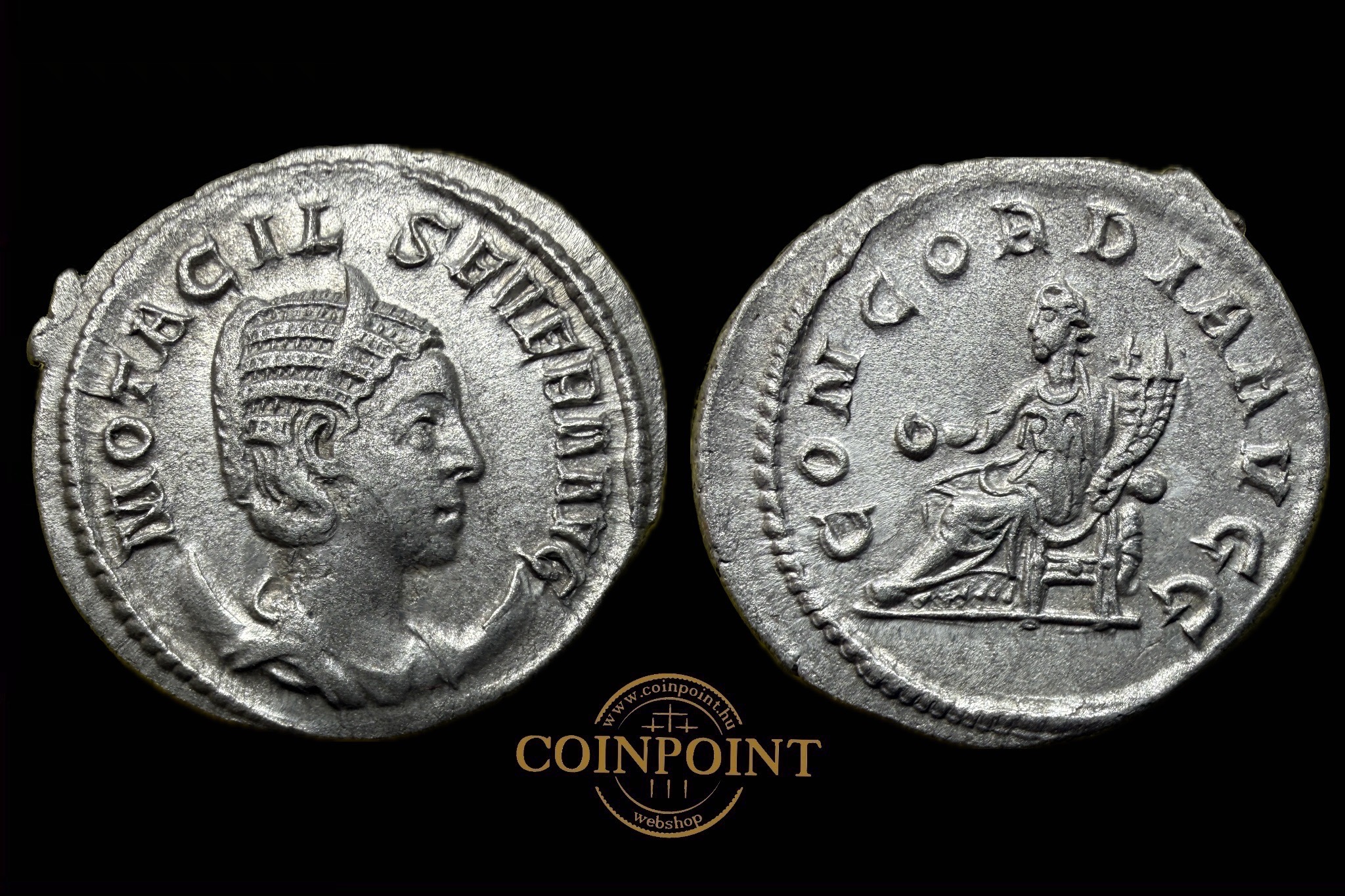 Otacilia Severa Antoninianus +249 Róma RIC 119