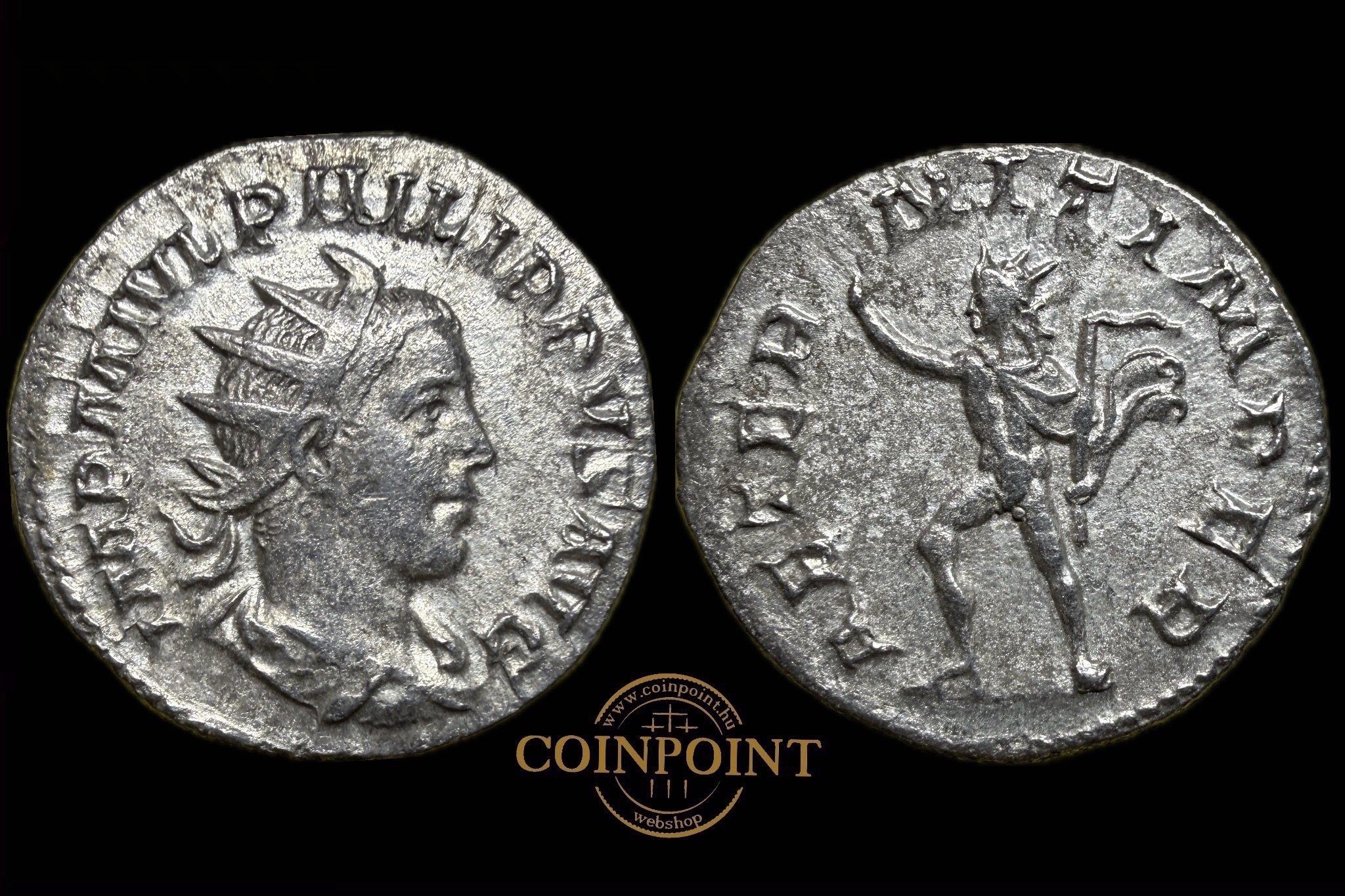 II.Philippus Antoninianus (i.sz.247-249) Róma RIC 226