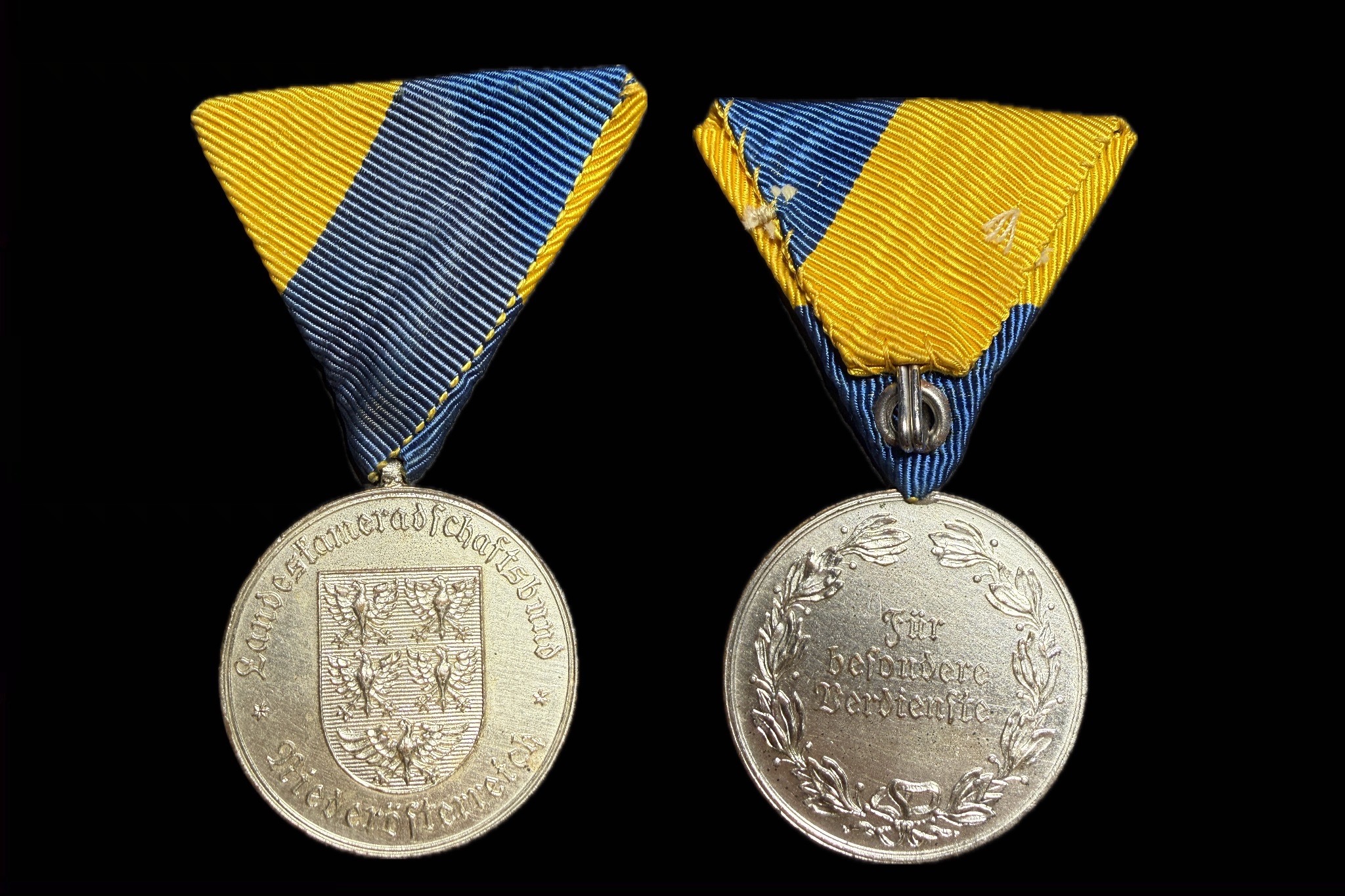 Burgenland Tartományi Tűzoltó Szövetség ezüst érdemérem