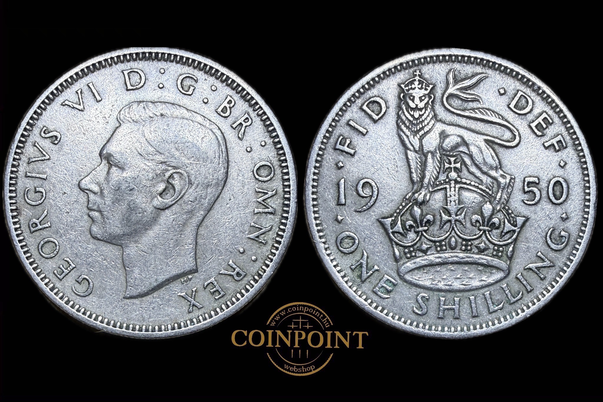 Anglia VI. George 2 Shillings 1951