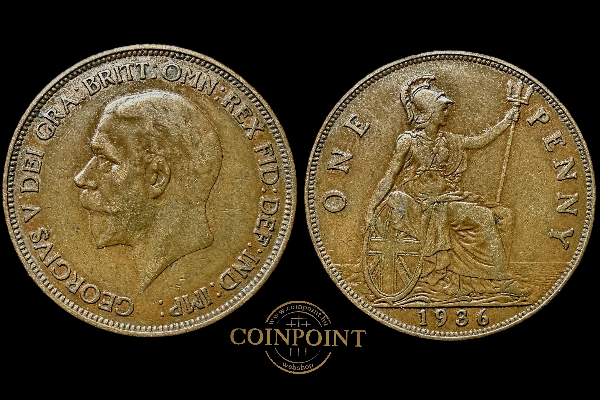 Anglia V. George 1 Penny 1936