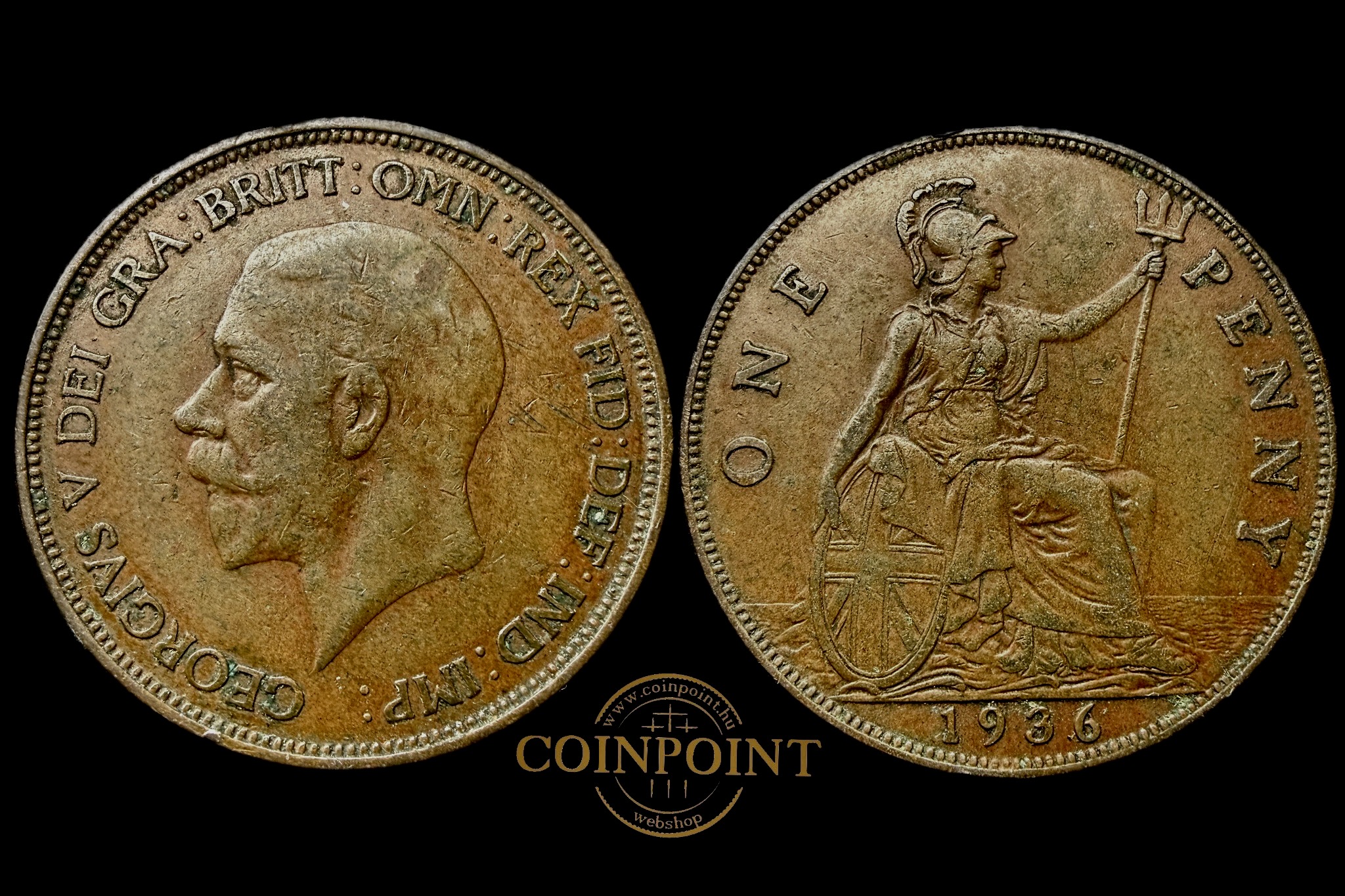 Anglia V. George 1 Penny 1936