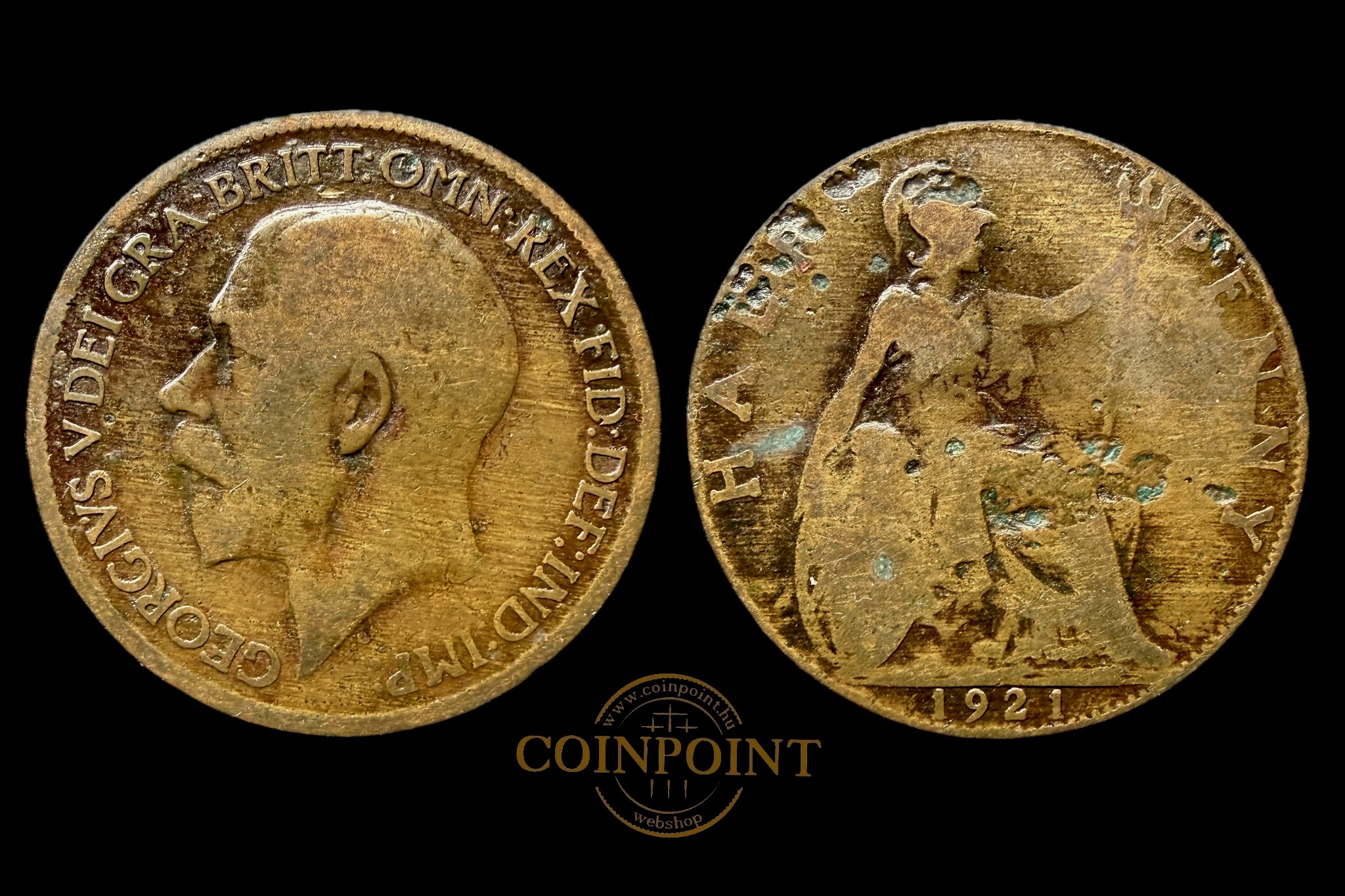 Anglia V. George 1 Penny 1921