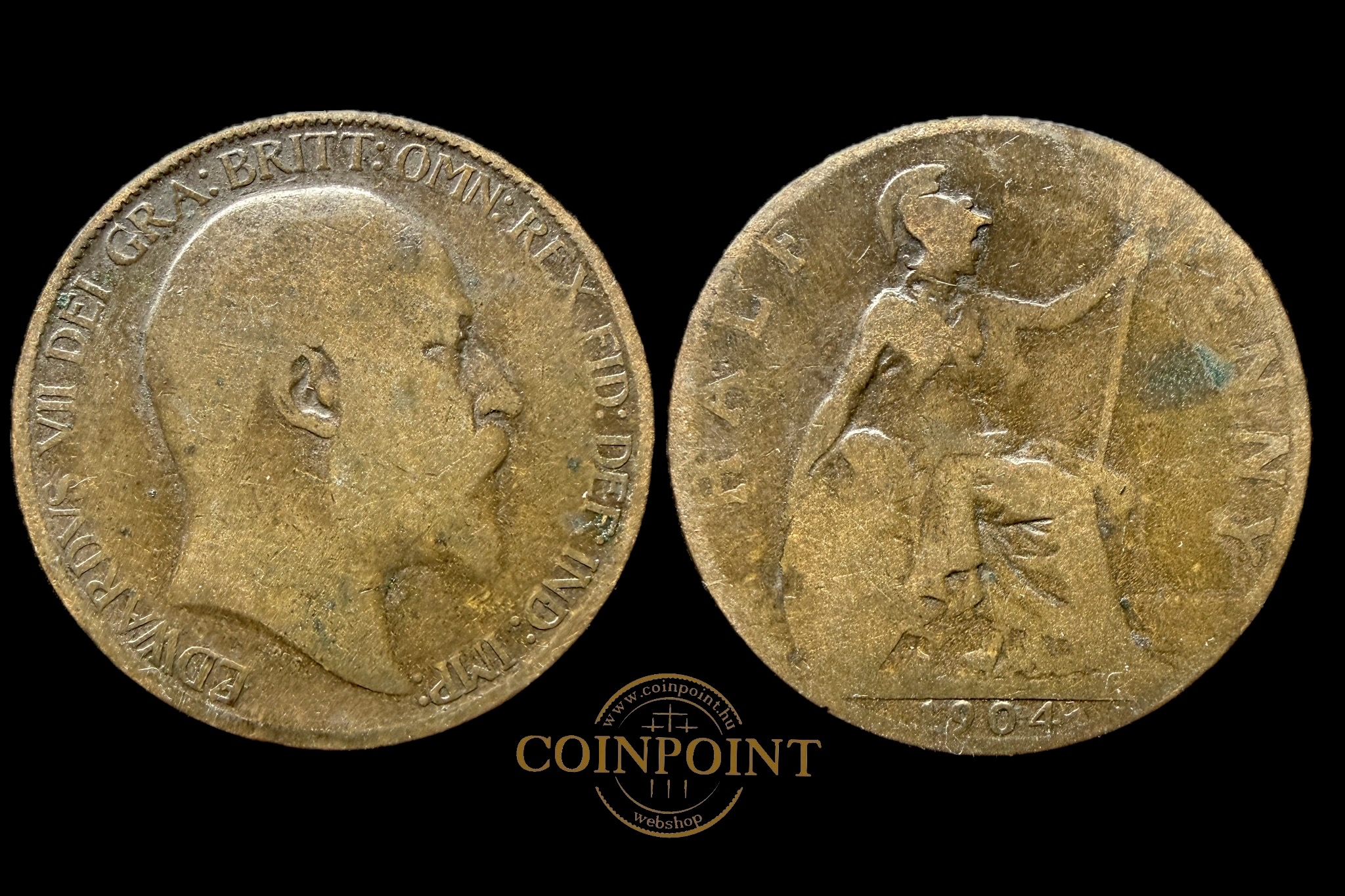 Anglia VII. Edvards 1 Penny 1904