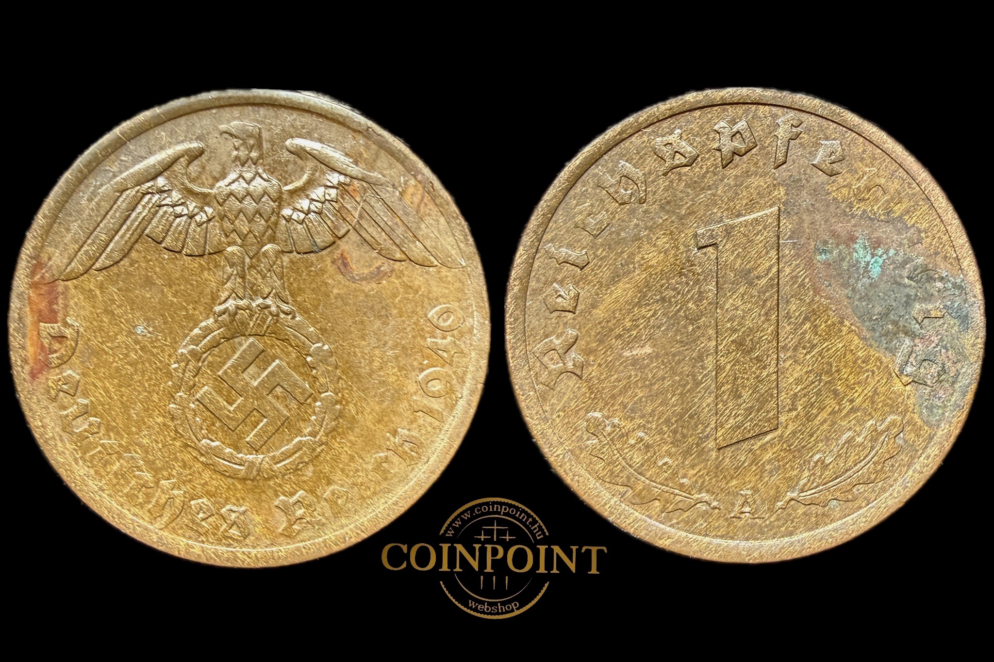 Németország 1 Reichpfennig 1940