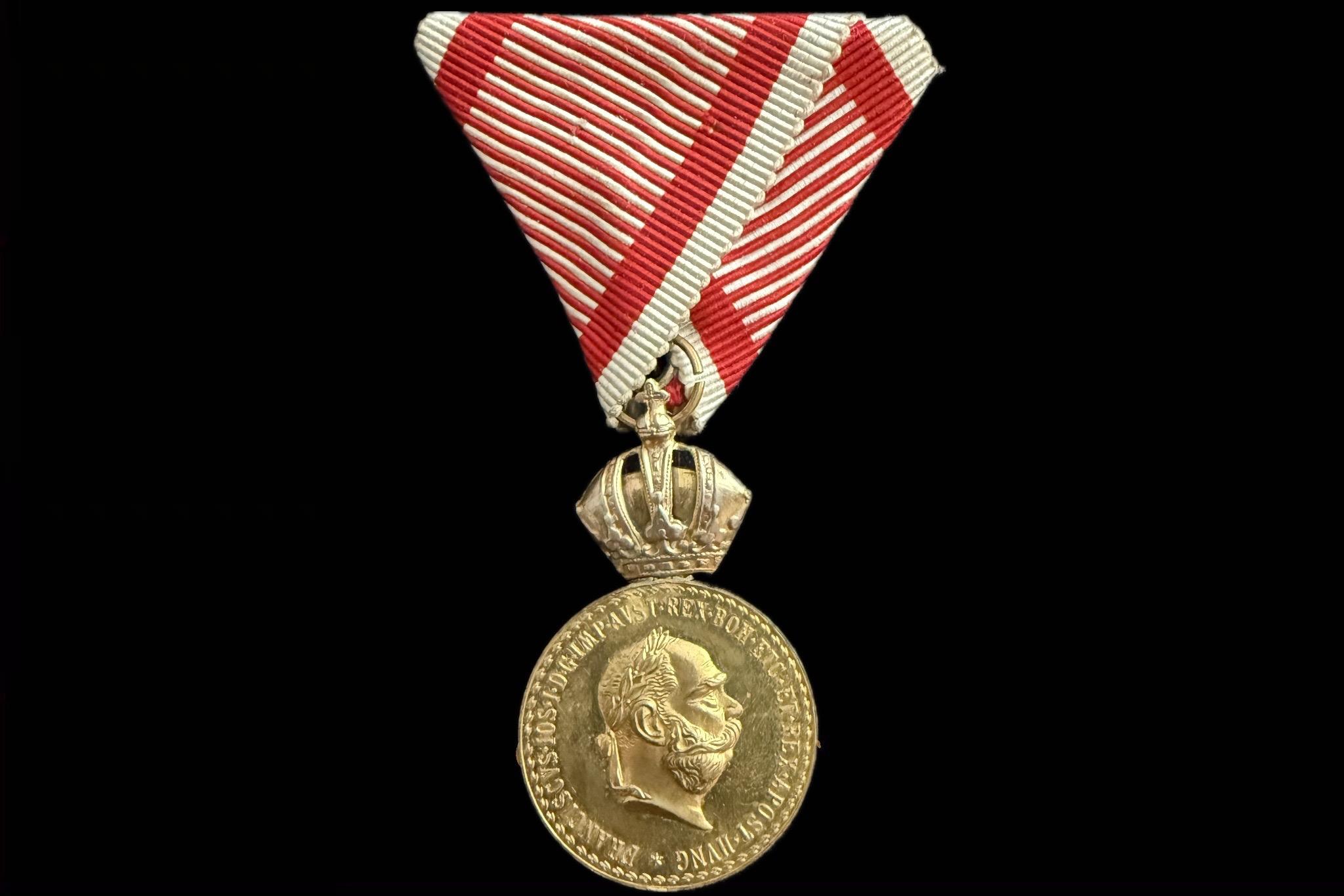 Ferenc József Signum Laudis Katonai Érdemérem 