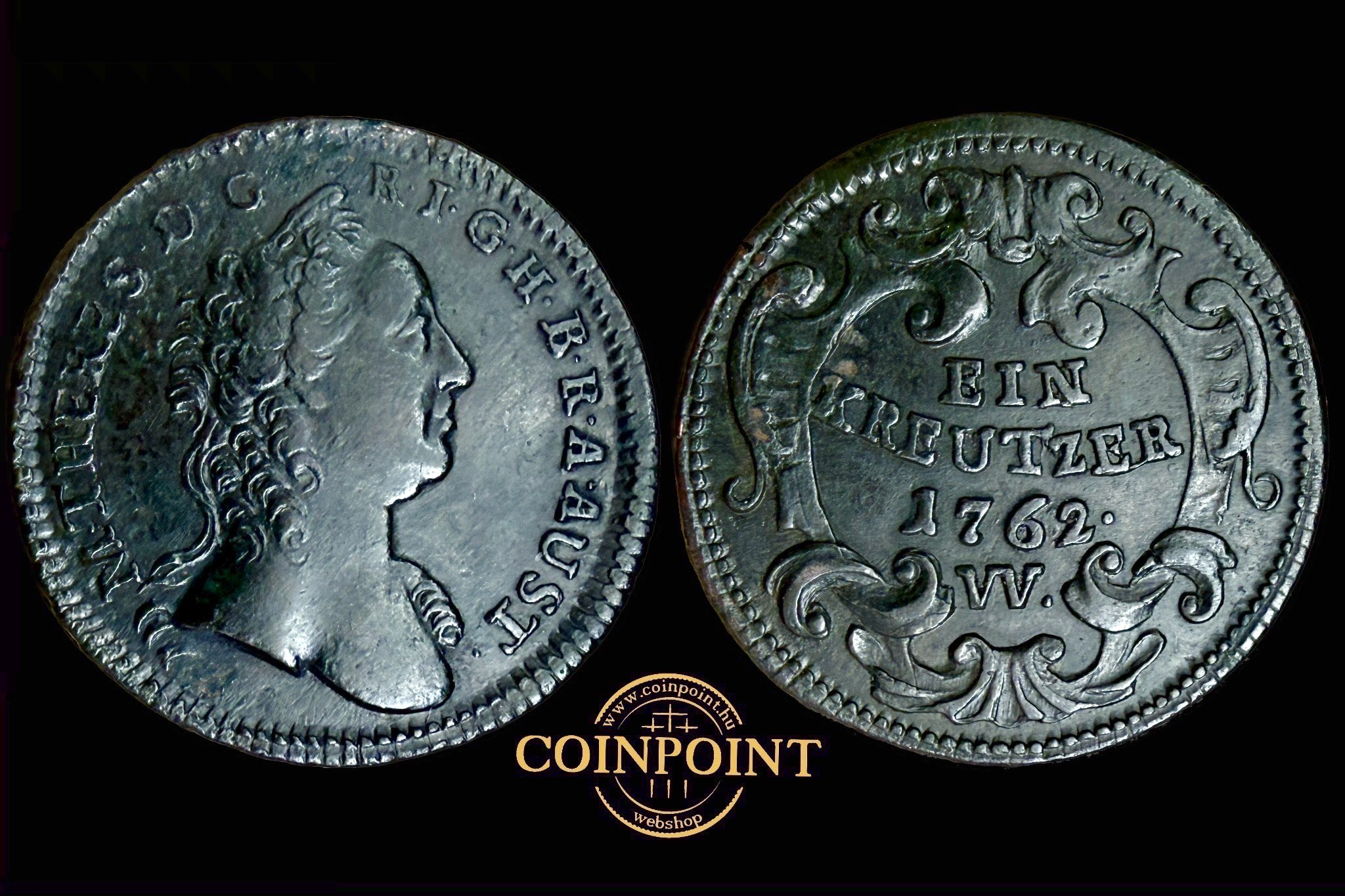 Mária Terézia 1 Krajcár  (1762) W ÉH-1272 