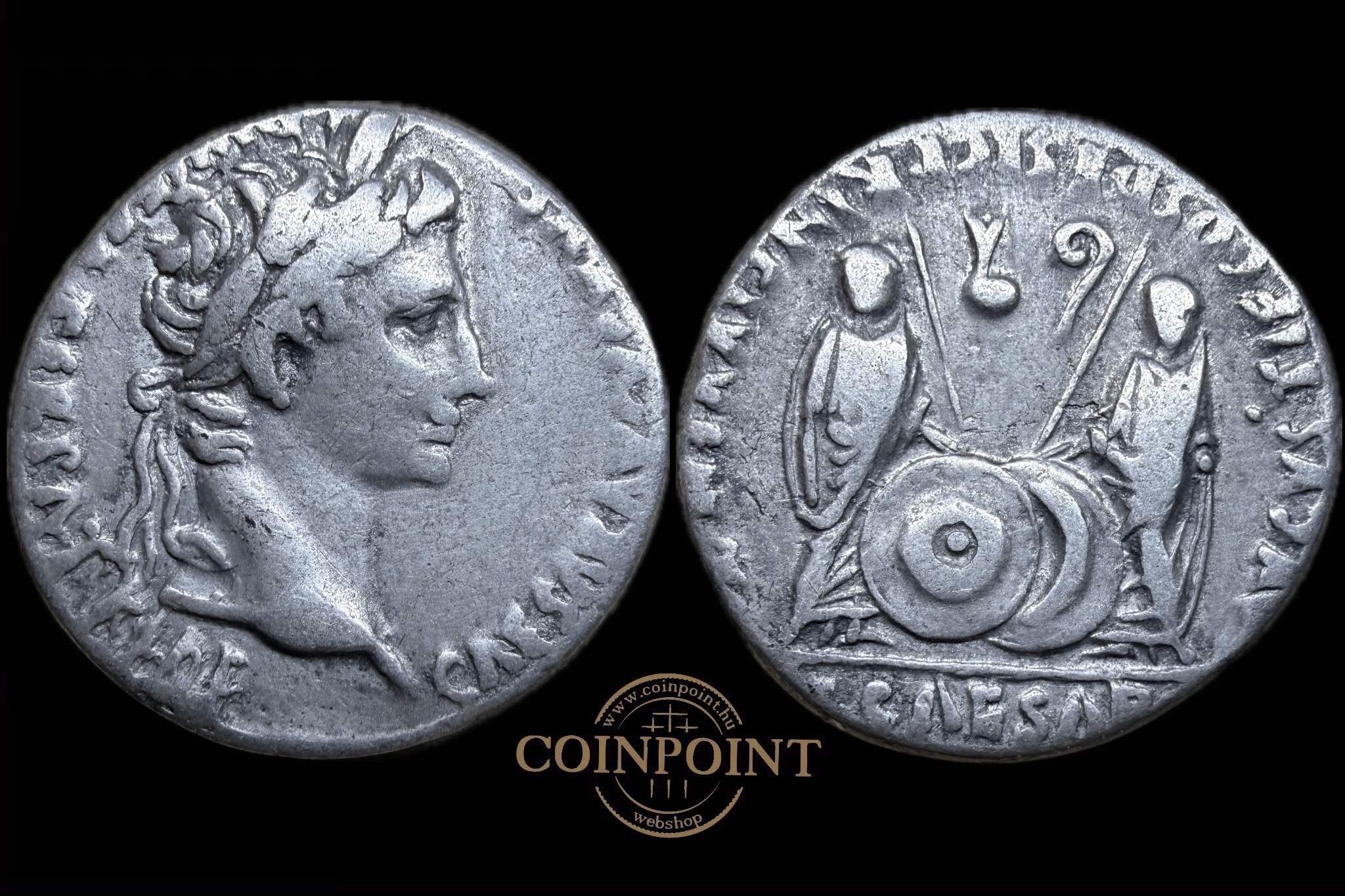 Augustus Dénár (i.e.27-14 ) Lugdunum RIC 207