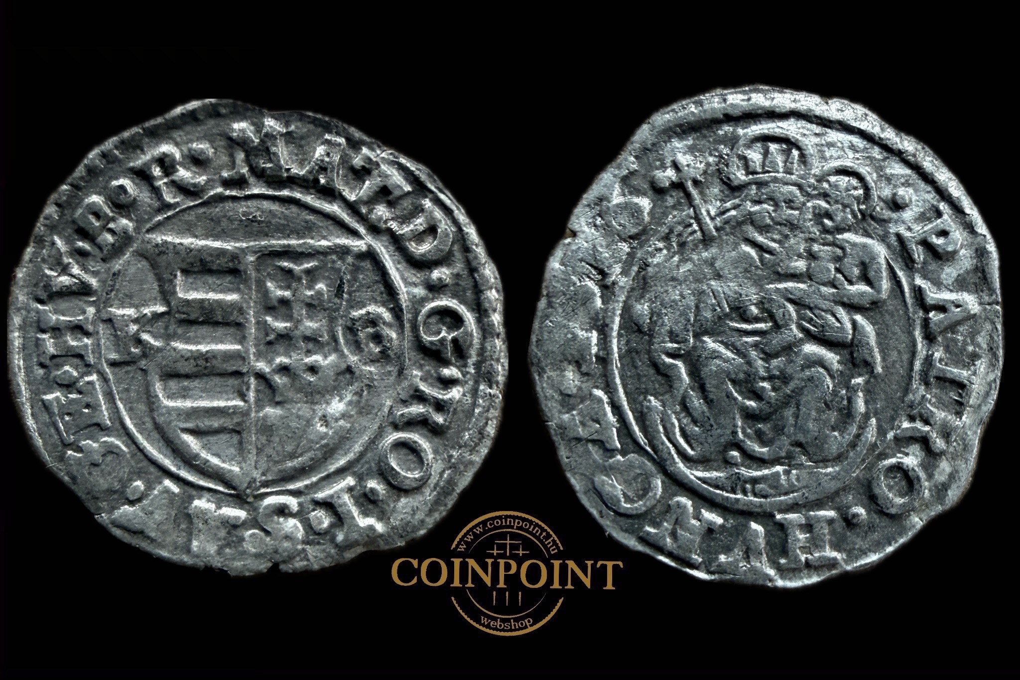 II.Mátyás Dénár 1616 ÉH-870