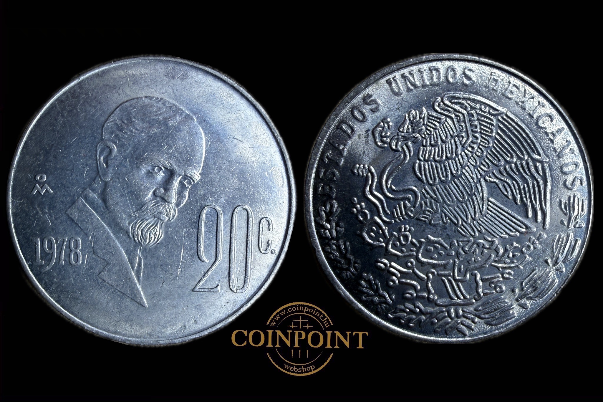Mexikó 20 Centavos 1978