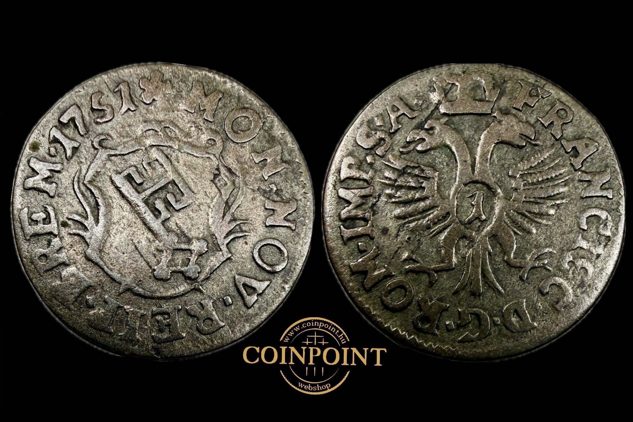 Bréma Városi Pénz 1751 1 Groten