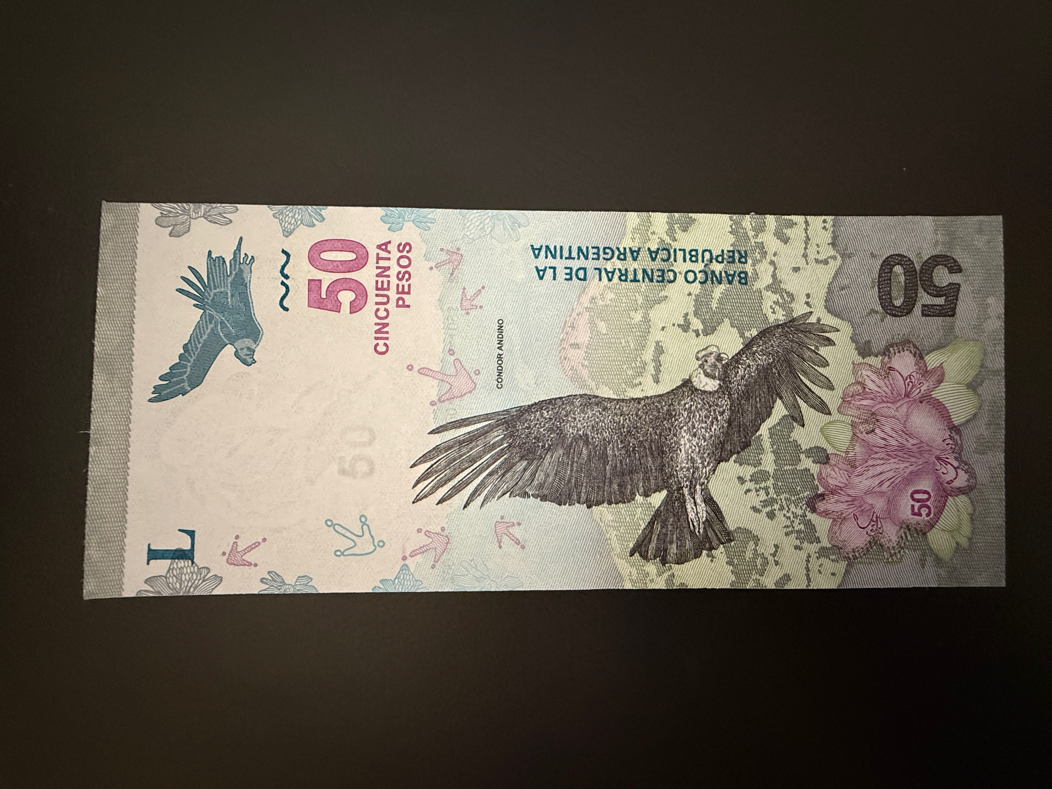 ARGENTINA 50 Pesos ND (2018-2020) (P.363) UNC