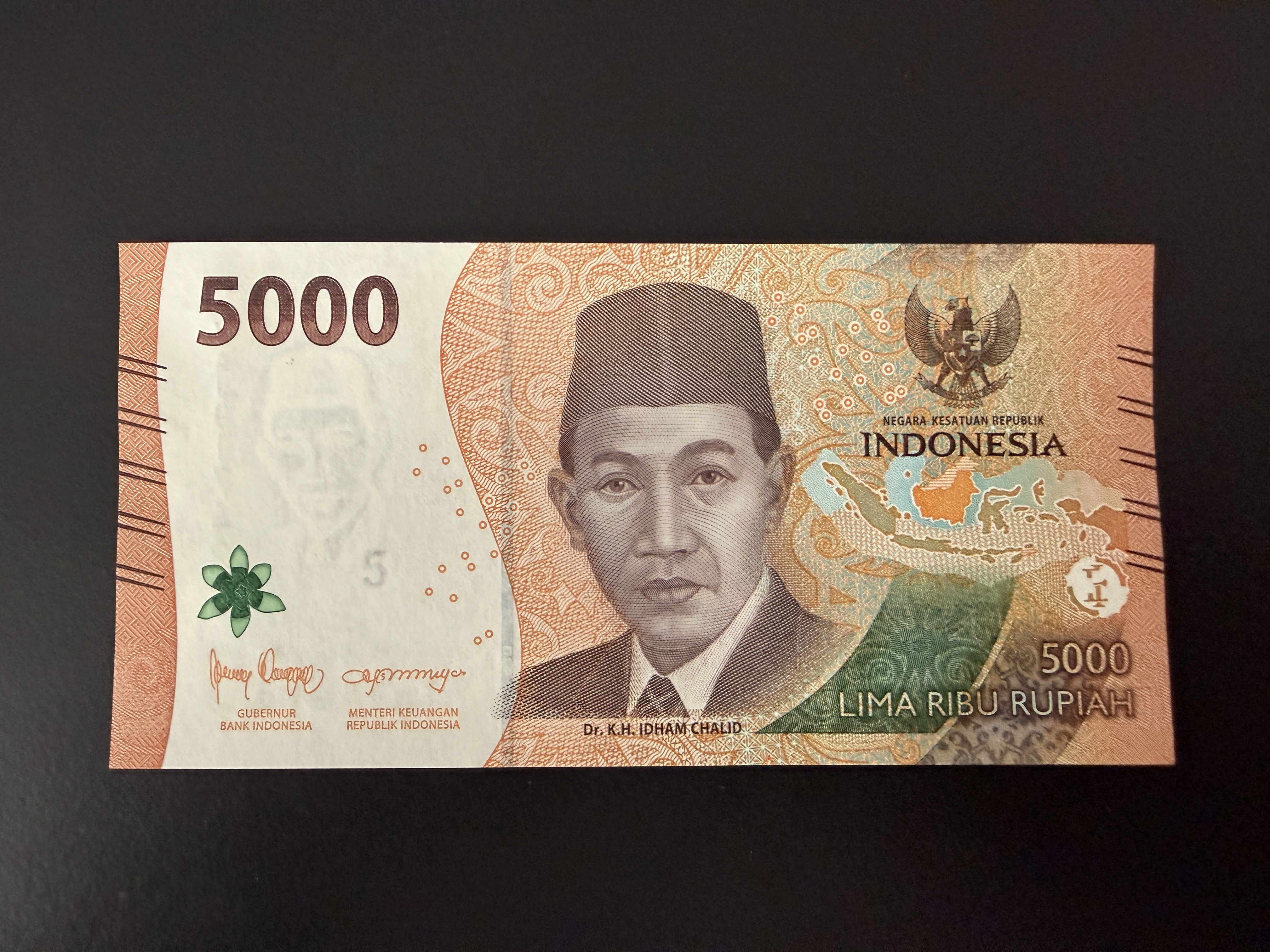 INDONESIA 5000 Rupiah (2022-2025) (P.164) UNC