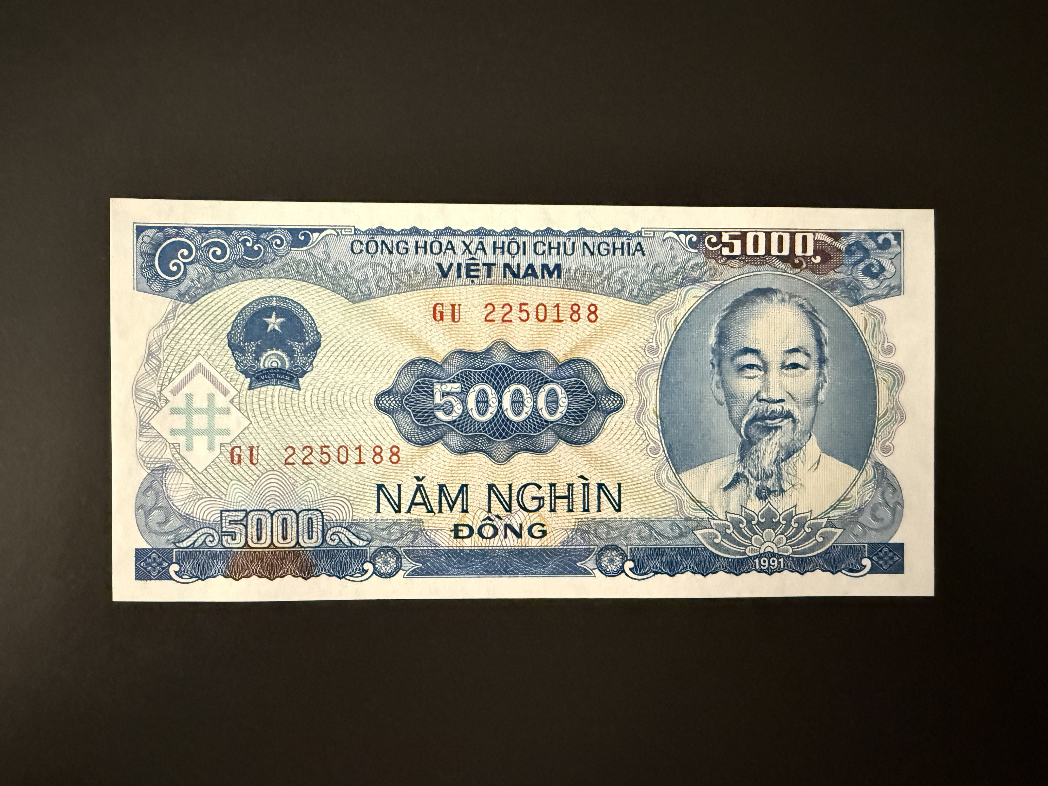 VIETNAM 5000 Ðồng 1991 (P.108) UNC