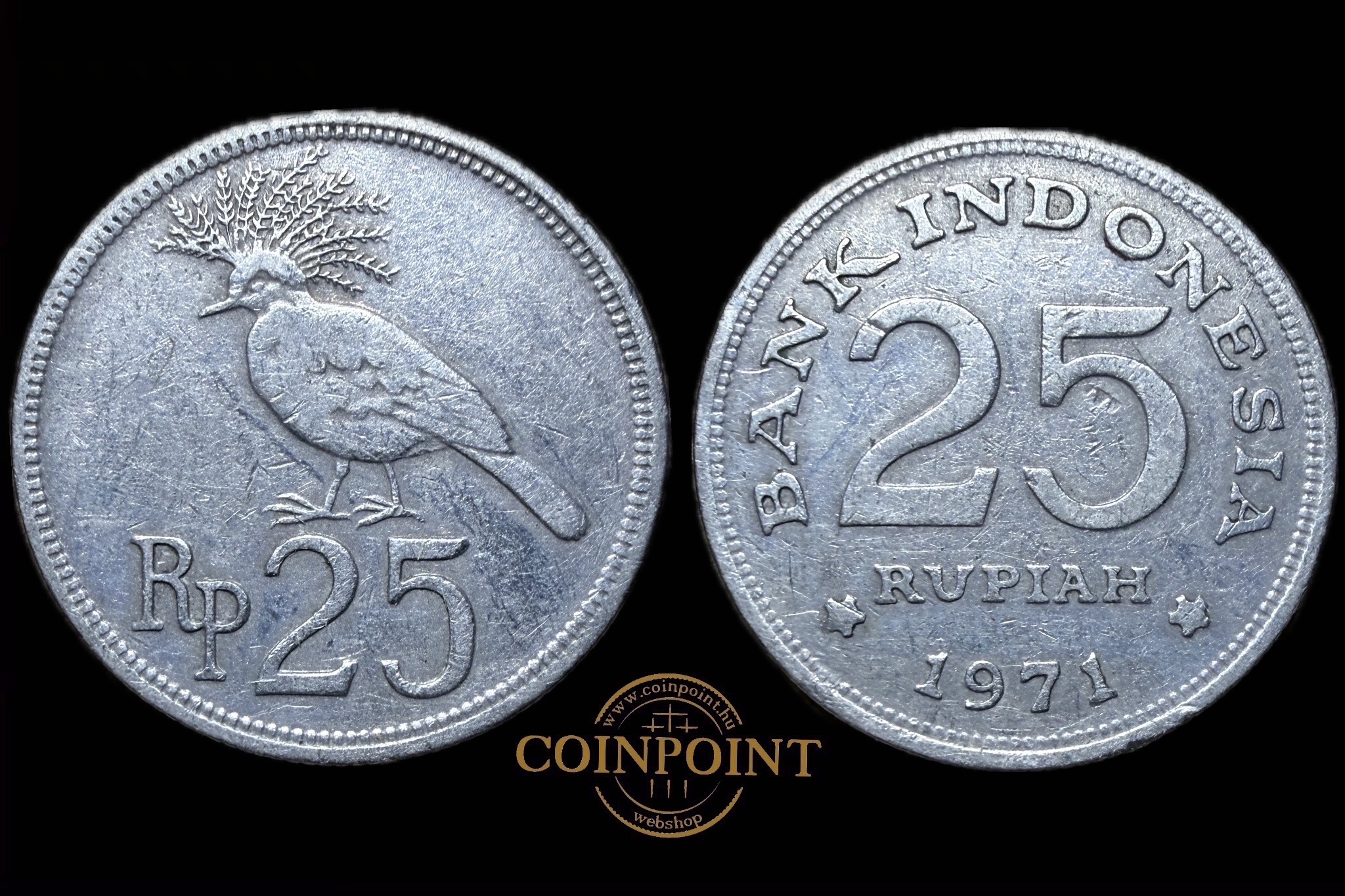 Indonézia 25 Rupiah 1971