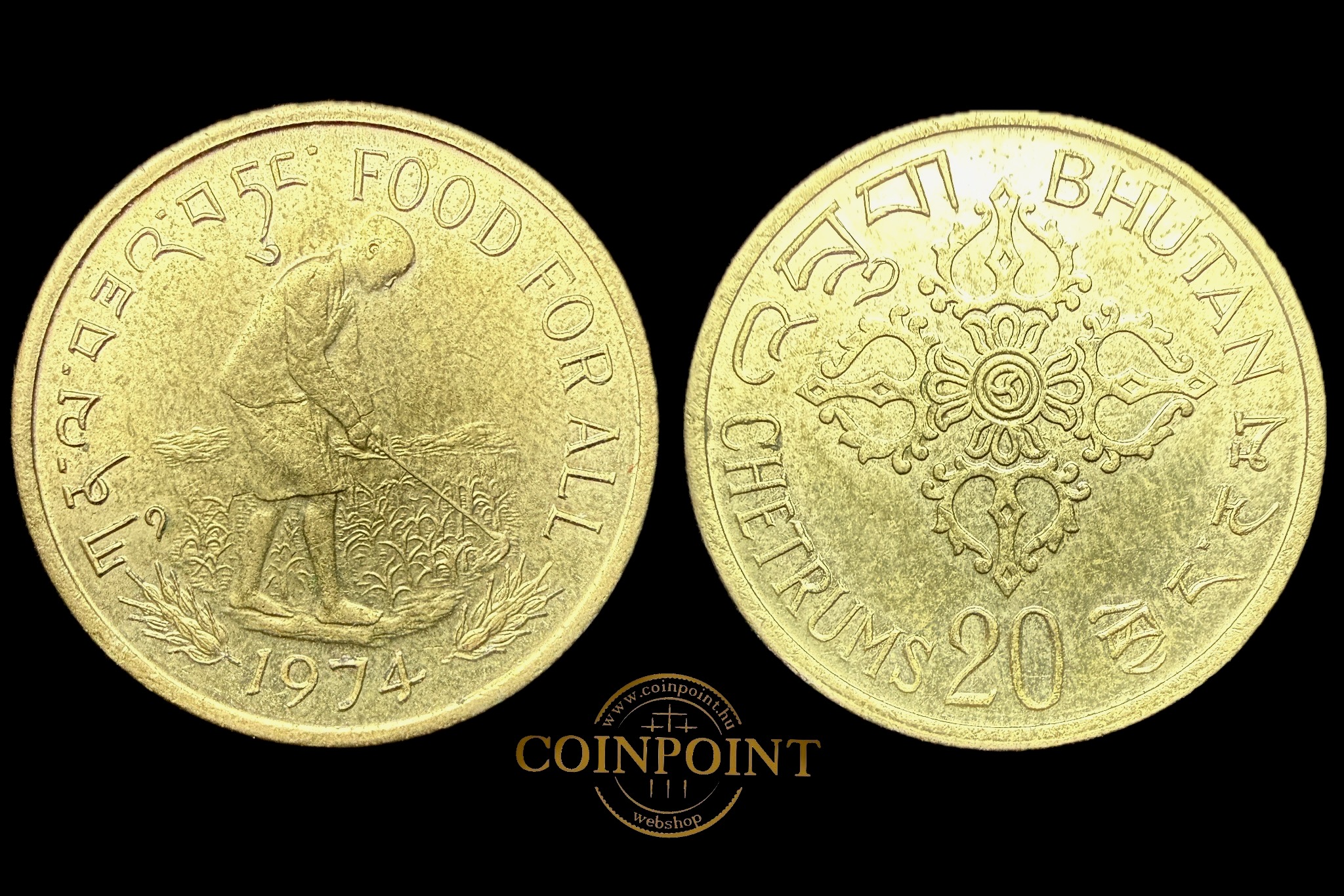 Buthan 20 Chetrums 1974 FAO