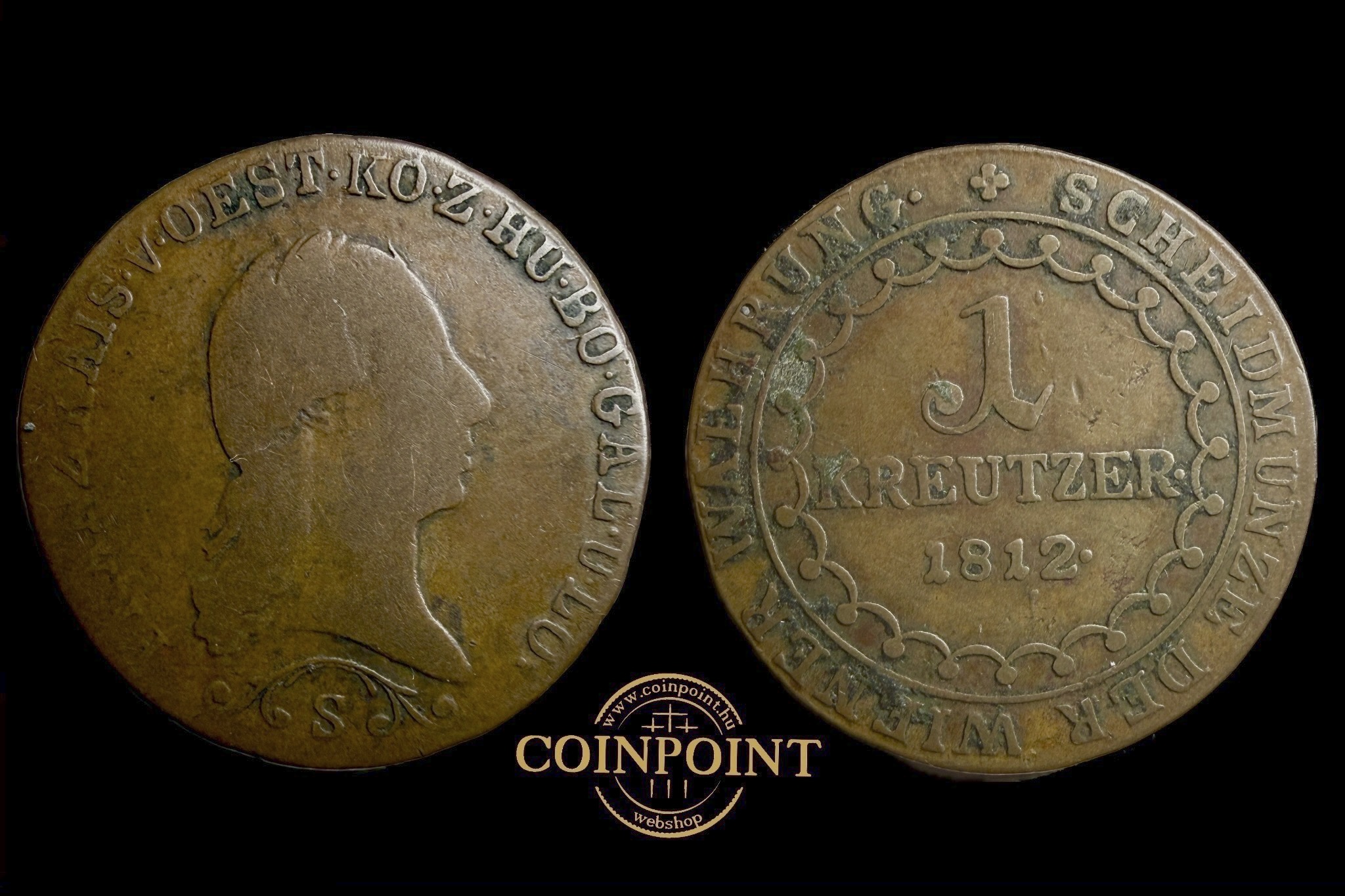 Ferenc 1 Krajcár (1812)S