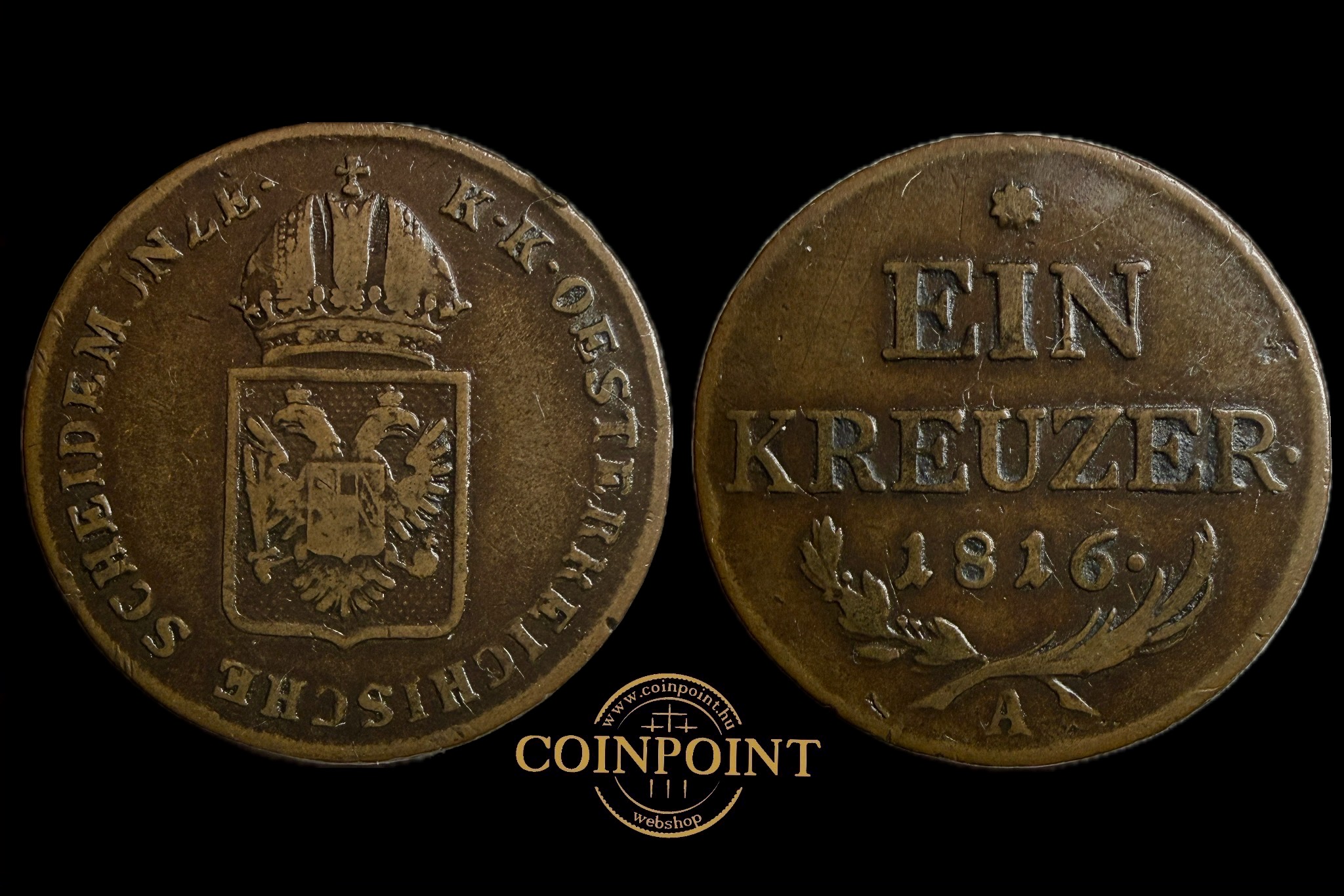 Ferenc 1 krajcár (1816 A)