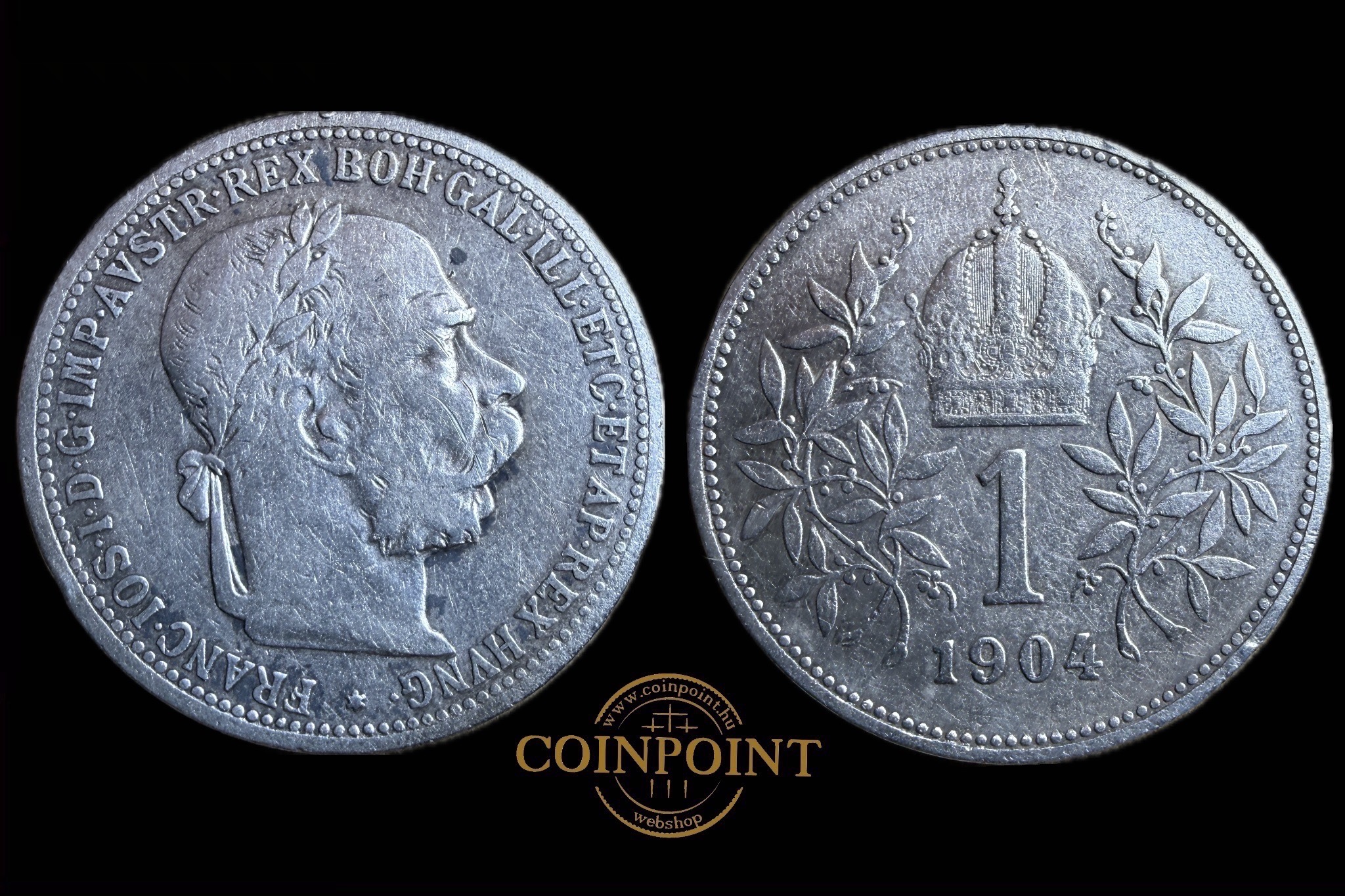 Ferenc József 1 Corona 1904