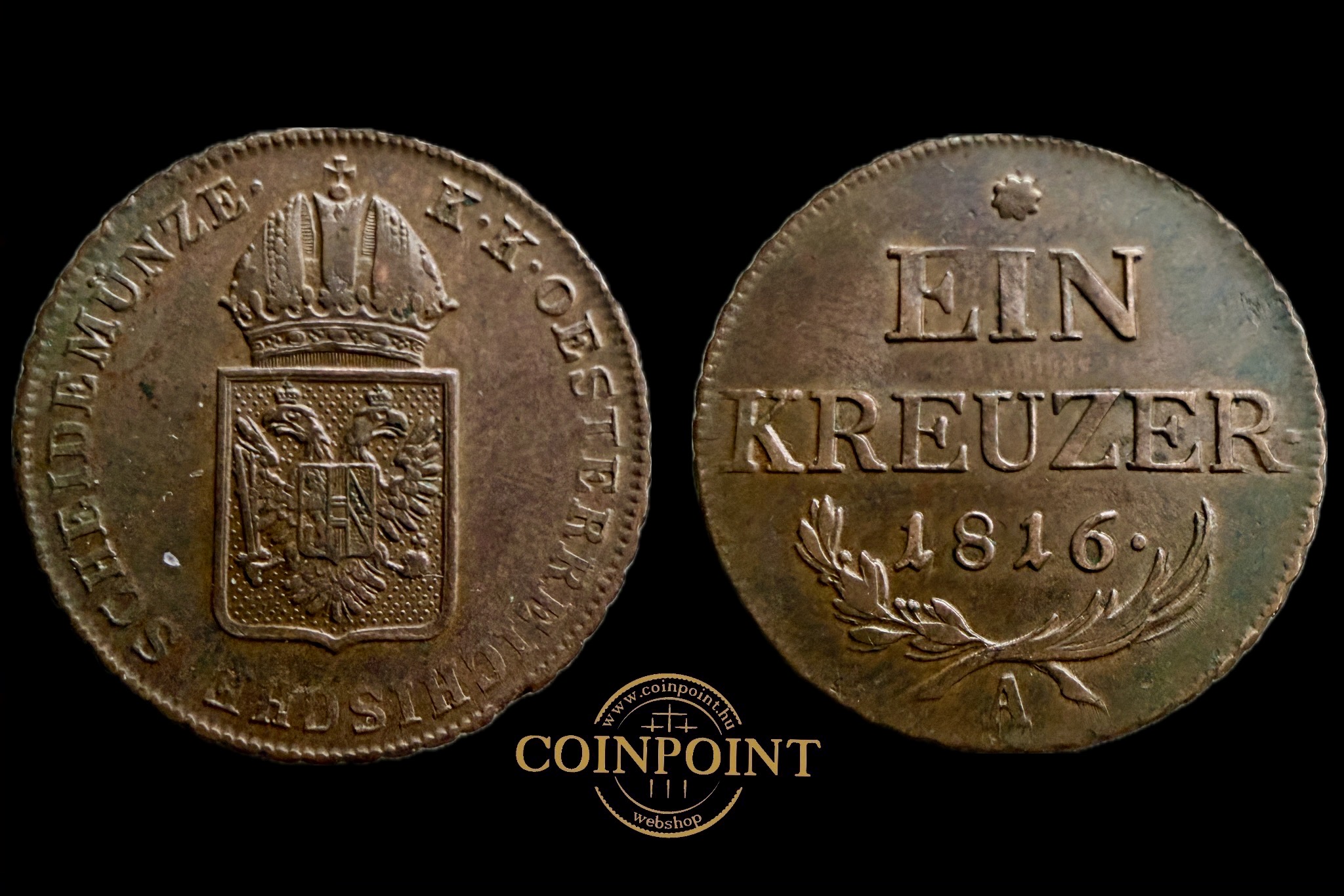 Ferenc 1 krajcár (1816 A)