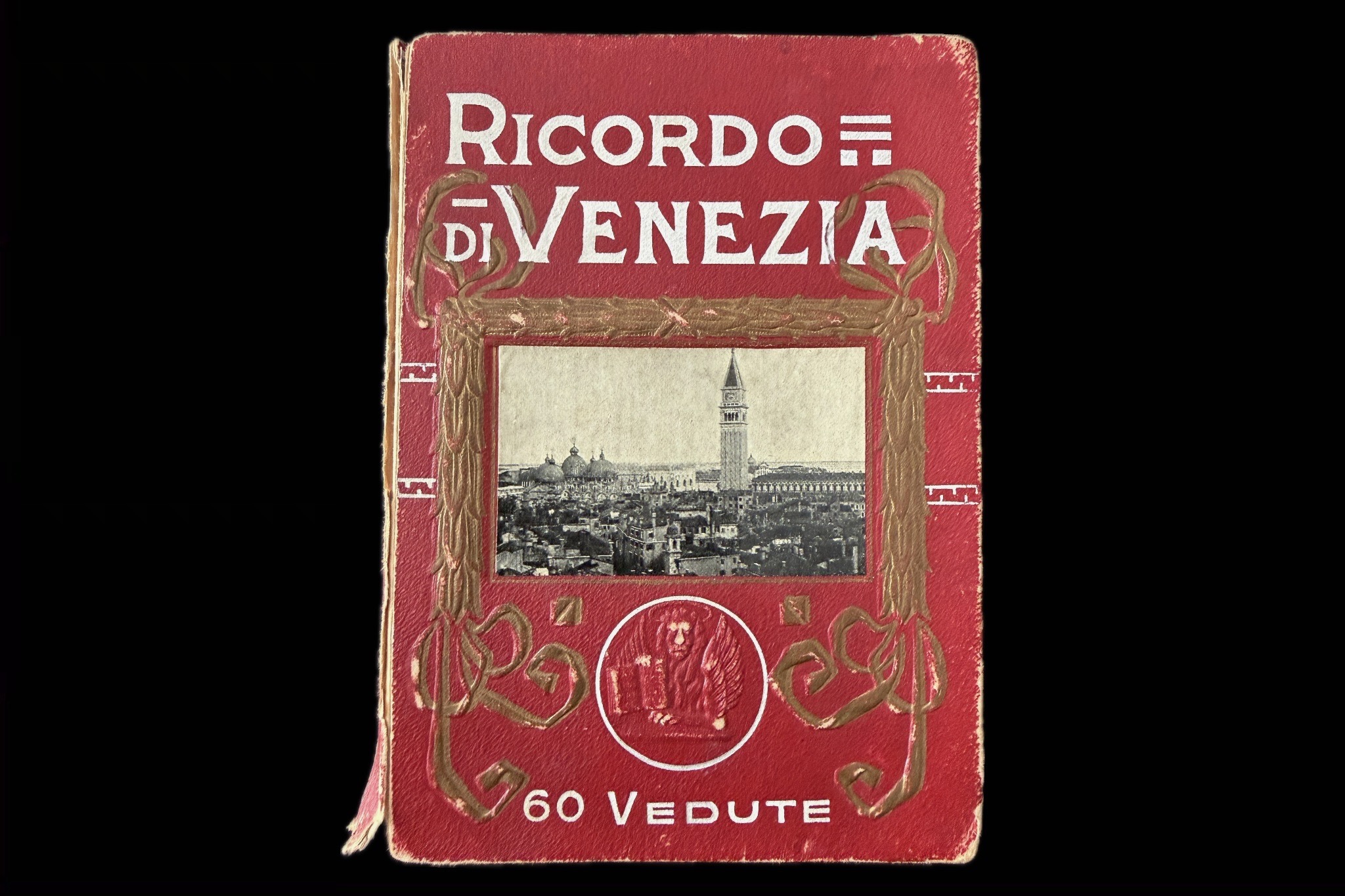 Velence leporelló 60 képpel 1900’ évek eleje