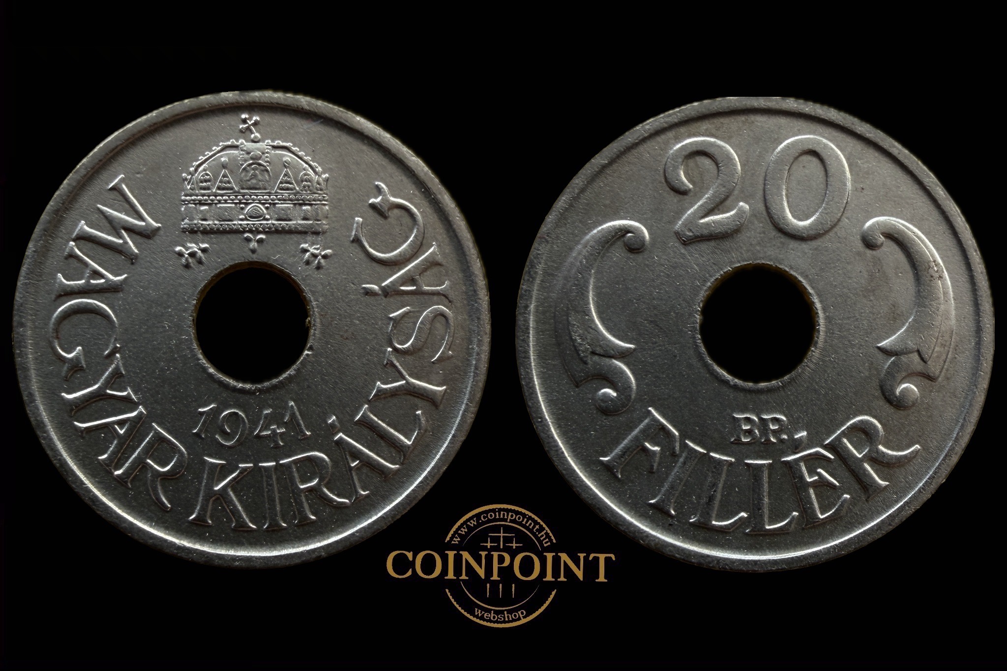 Magyar Királyság 1941 20 Fillér UNC